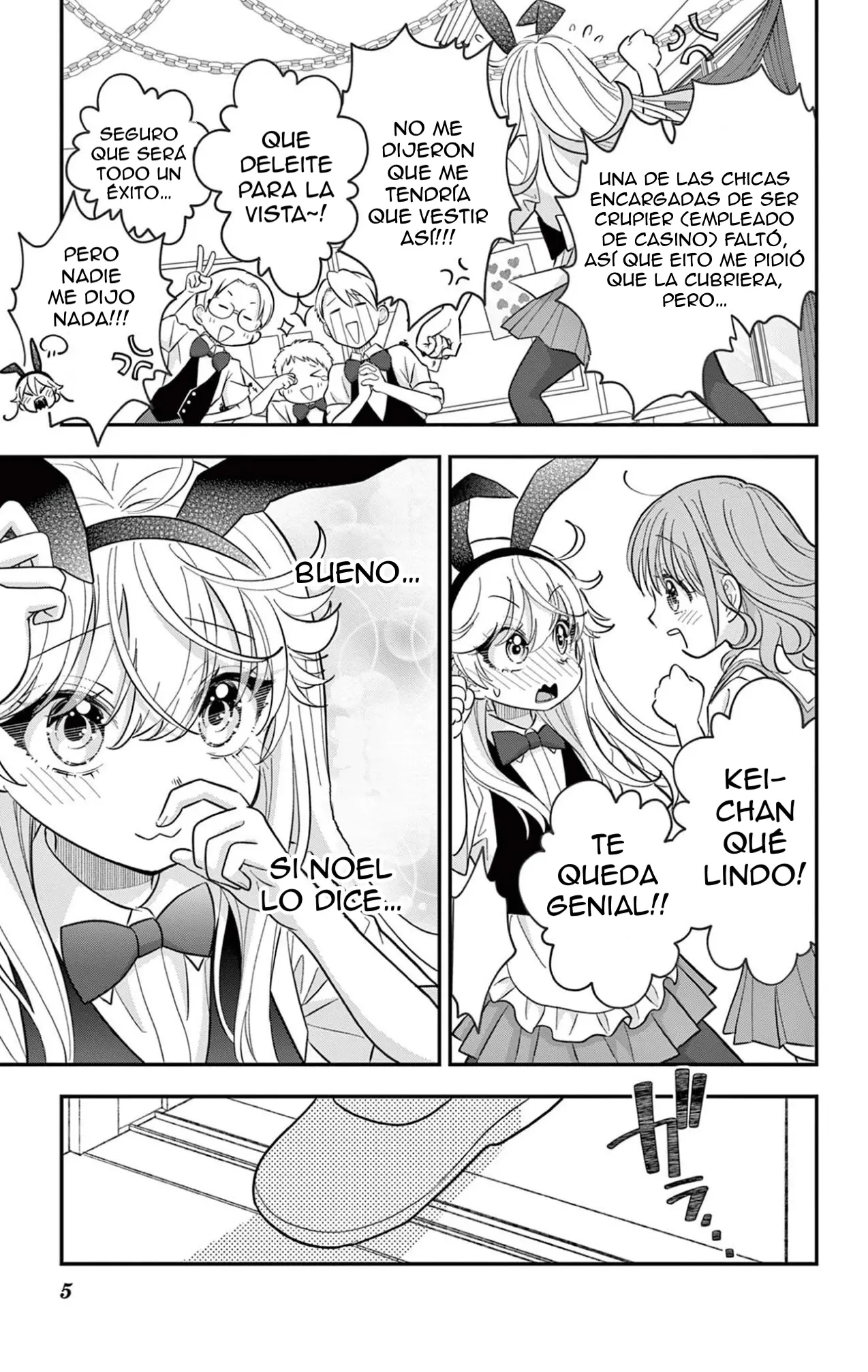 Uesugi-kun wa Onnanoko wo Yametai - Capítulo 31 - Página 7 - LectorTMOo