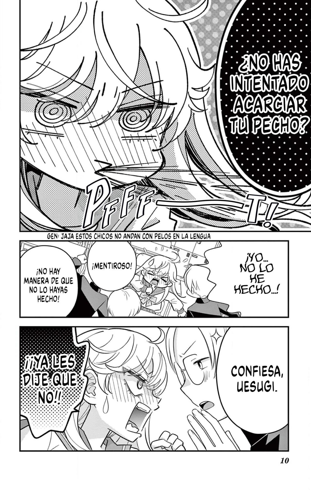 Uesugi-kun wa Onnanoko wo Yametai - Capítulo 4 - Página 12 - LectorTMOo
