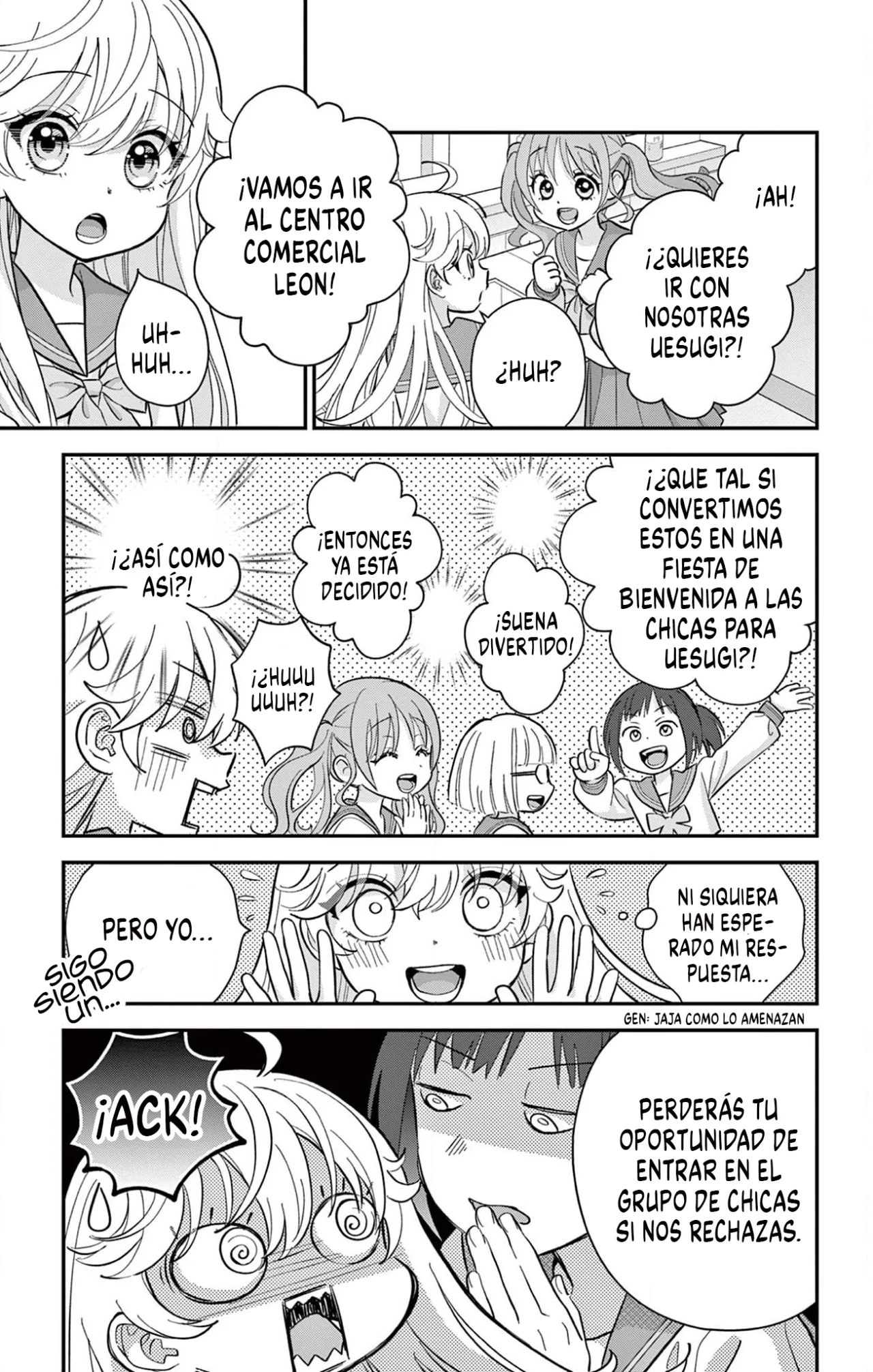 Uesugi-kun wa Onnanoko wo Yametai - Capítulo 5 - Página 9 - LectorTMOo