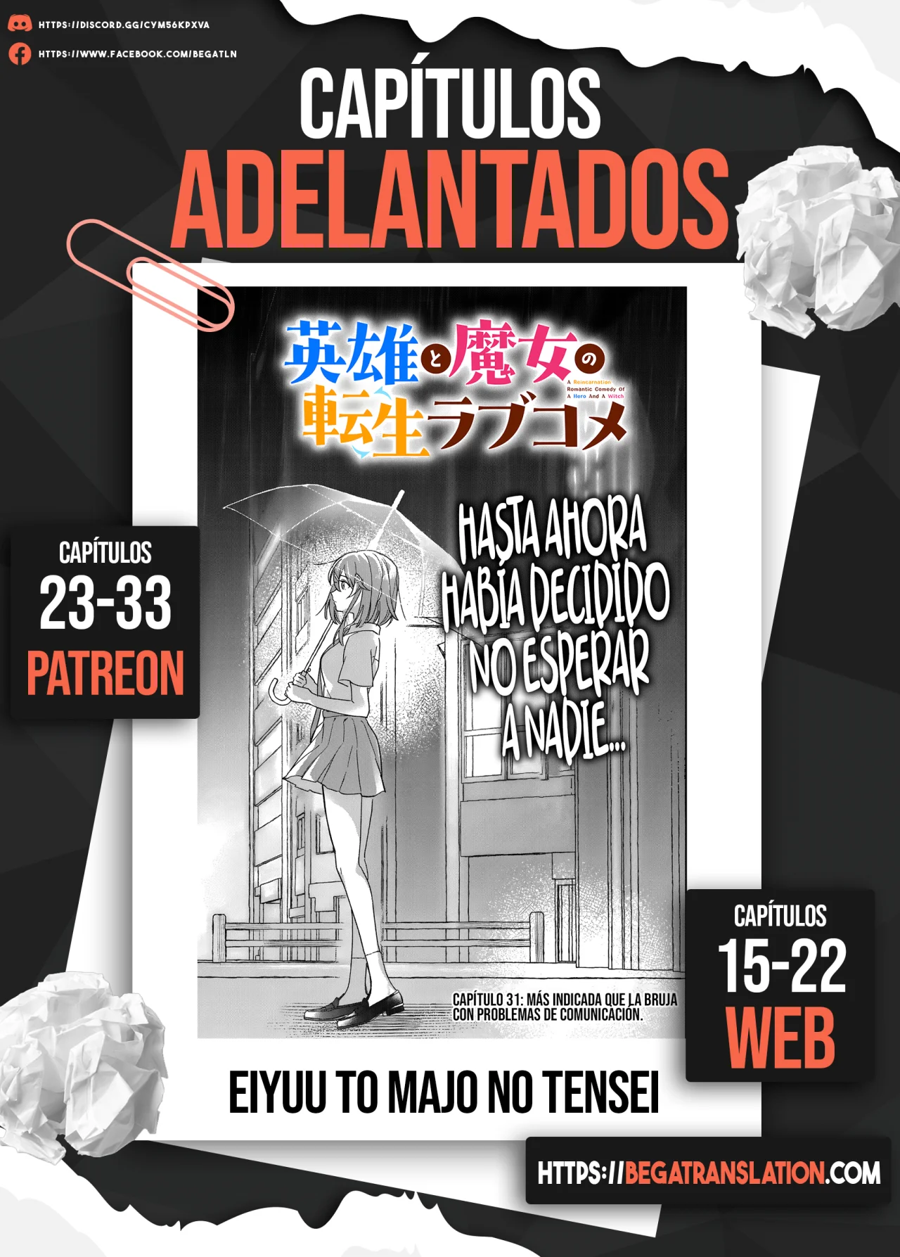 Una comedia romántica de reencarnación de un héroe y una bruja - Capítulo 14 - Página 22 - LectorTMOo