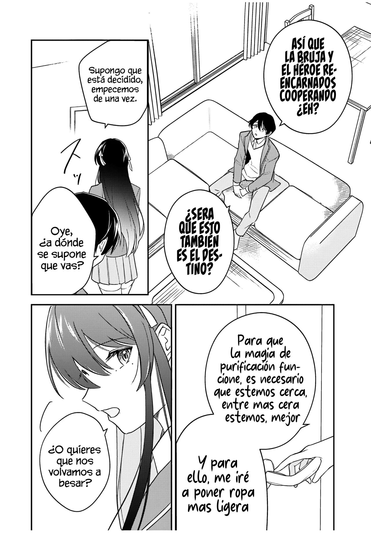 Una comedia romántica de reencarnación de un héroe y una bruja - Capítulo 2 - Página 14 - LectorTMOo