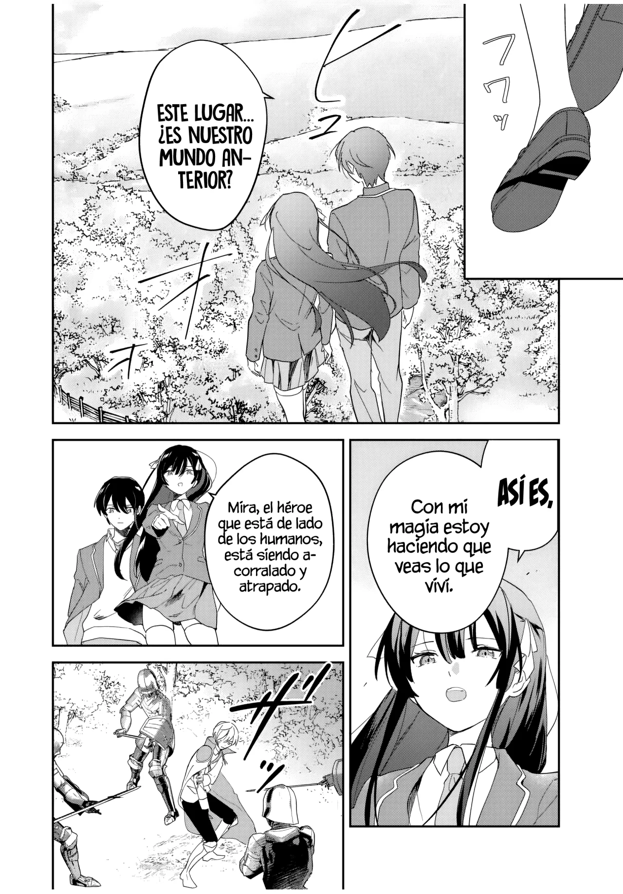 Una comedia romántica de reencarnación de un héroe y una bruja - Capítulo 6 - Página 7 - LectorTMOo