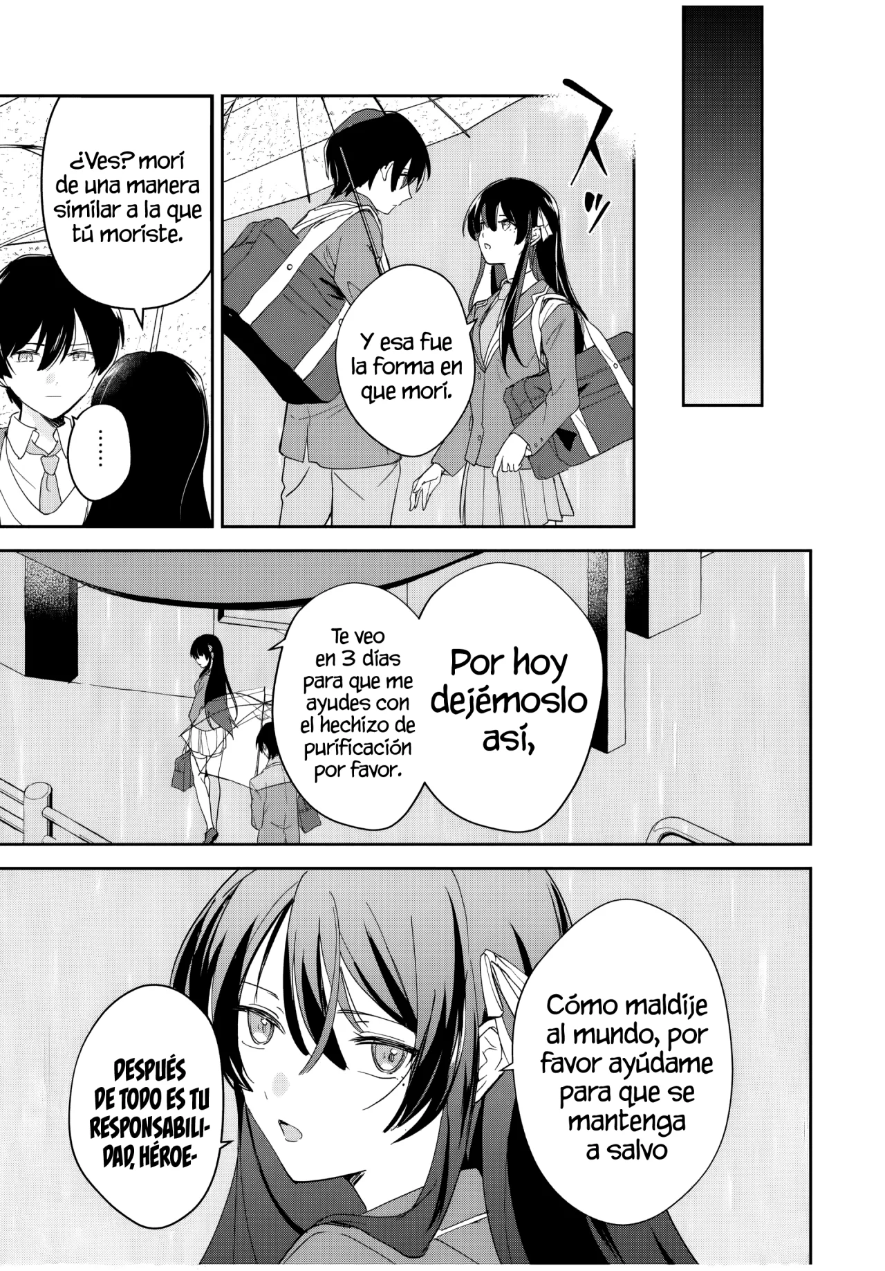 Una comedia romántica de reencarnación de un héroe y una bruja - Capítulo 6 - Página 20 - LectorTMOo