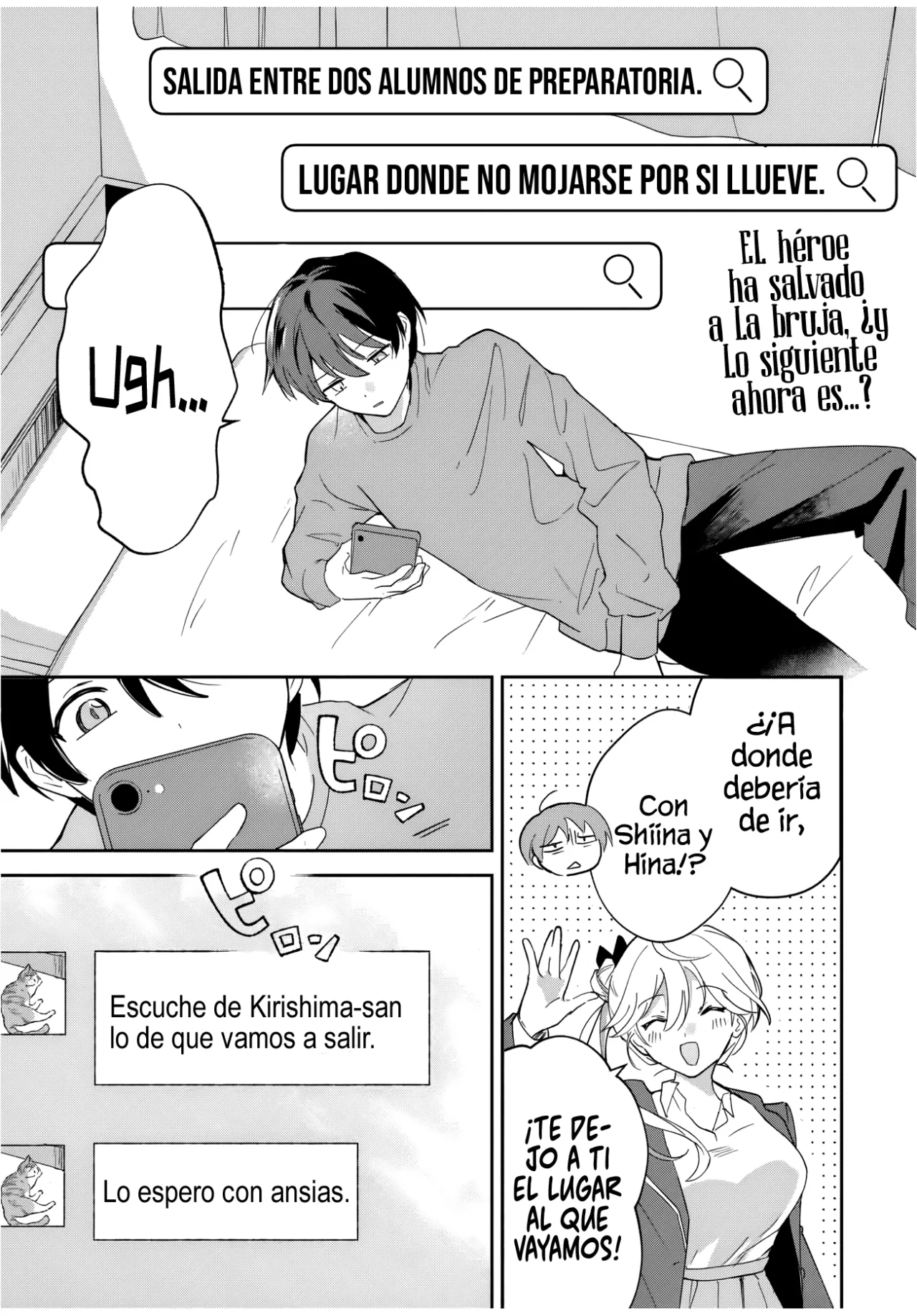 Una comedia romántica de reencarnación de un héroe y una bruja - Capítulo 8 - Página 4 - LectorTMOo