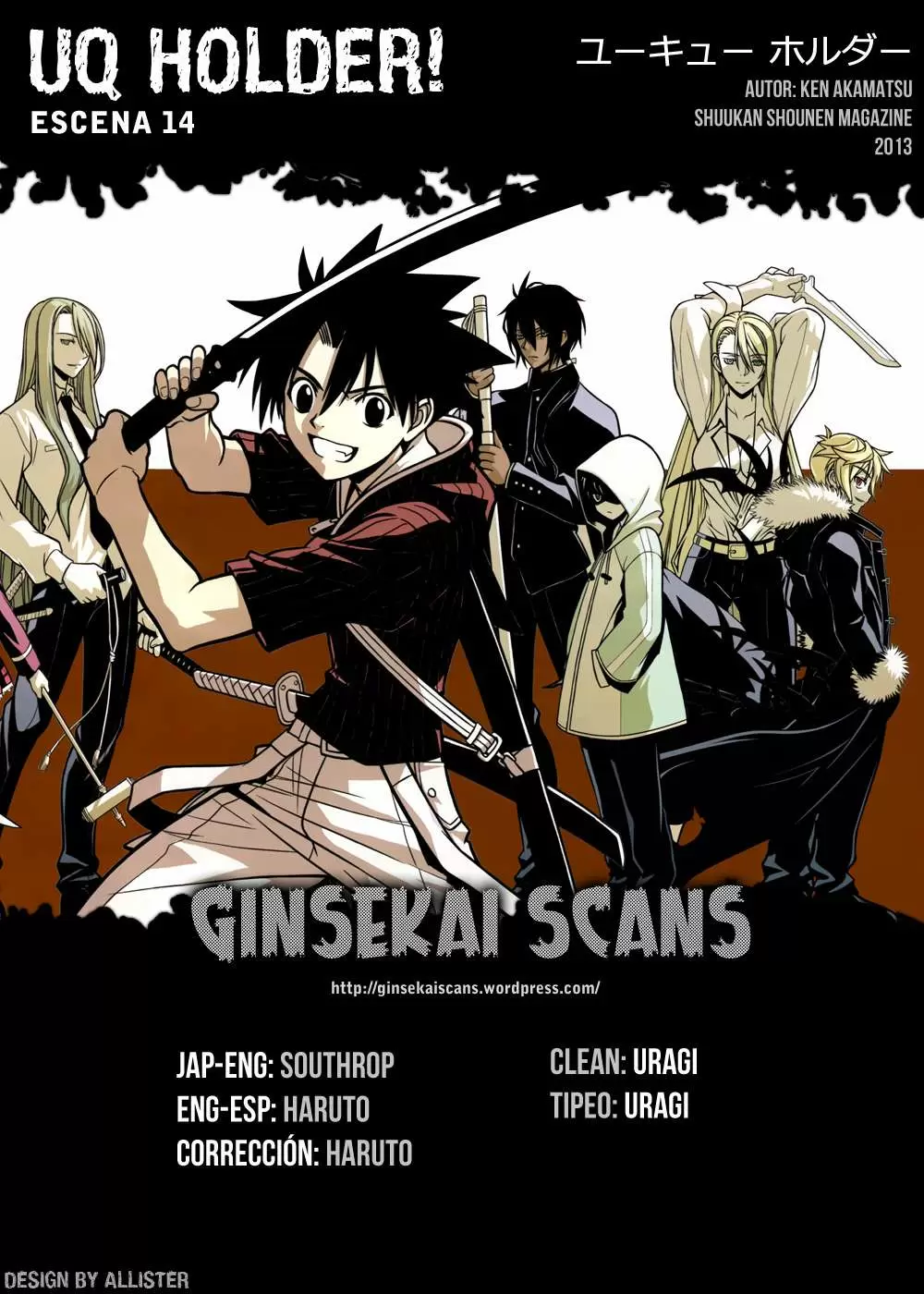 UQ Holder! - Capítulo 14 - Página 1 - LectorTMOo