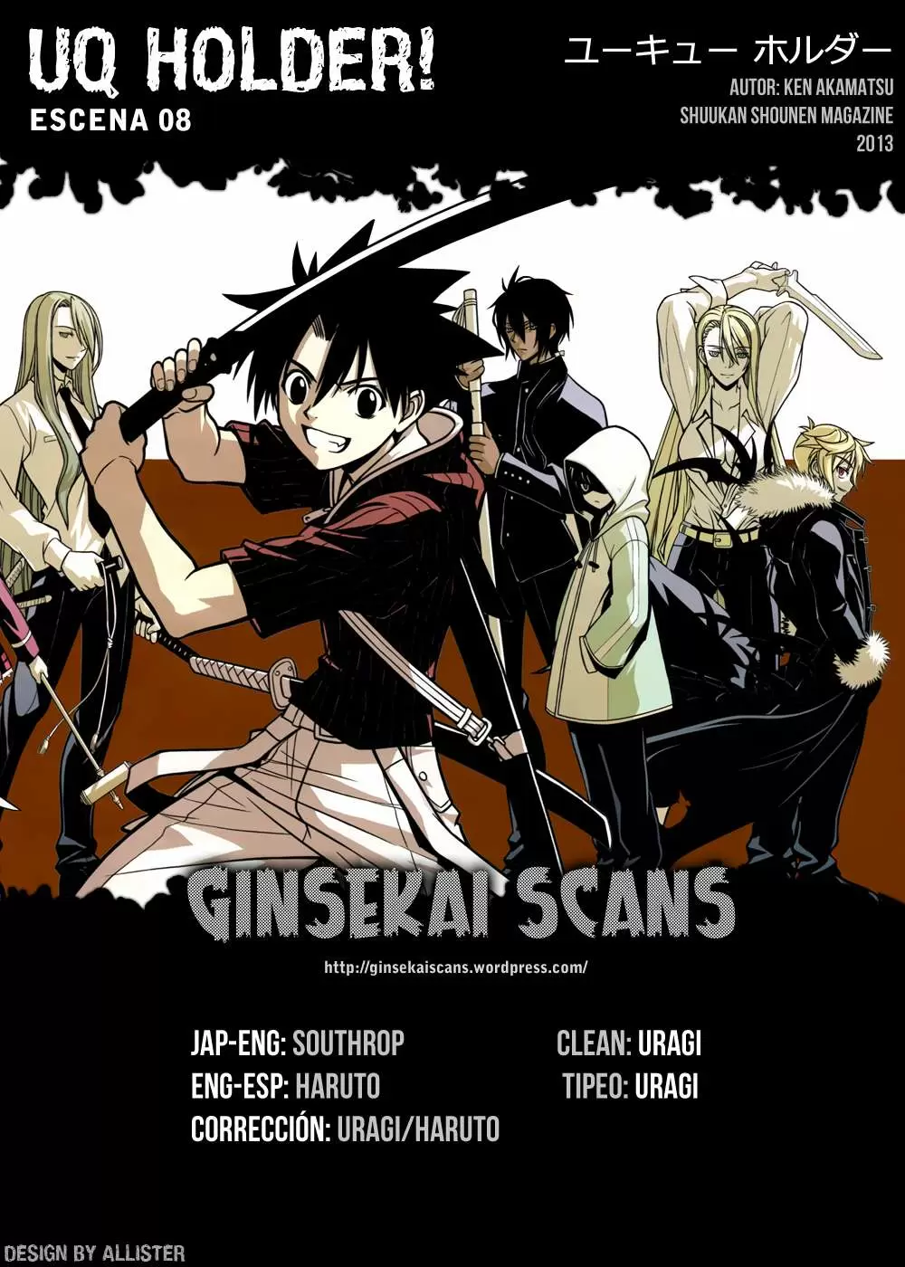 UQ Holder! - Capítulo 8 - Página 1 - LectorTMOo