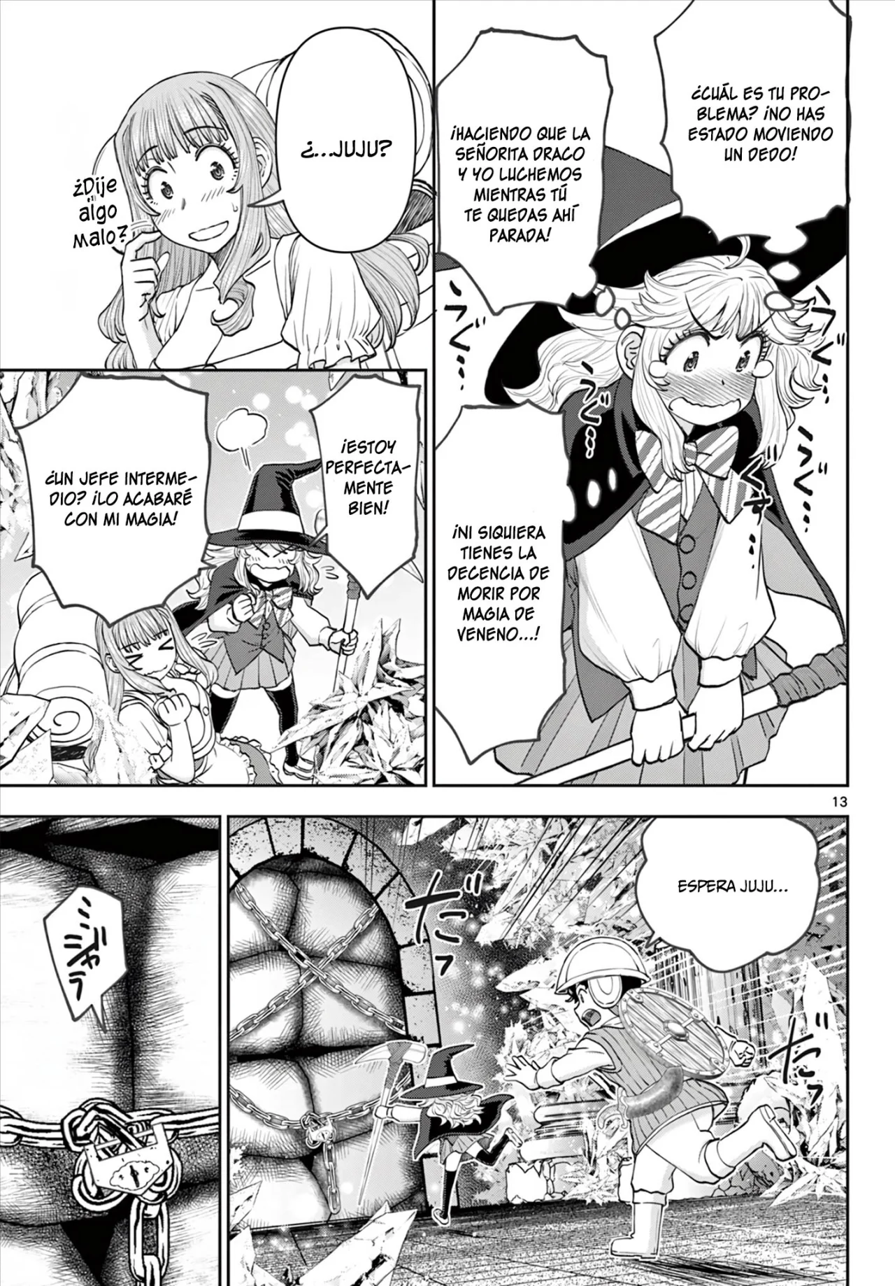 Ura Dungeon Okusan capítulo 8 página 14