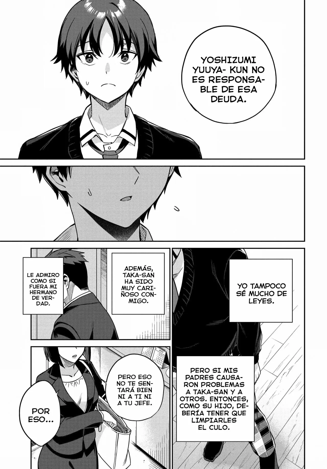 Voy a Vivir Contigo no porque mis Padres me Dejaron su Deuda, sino porque Me Gustas - Capítulo 1 - Página 39 - LectorTMOo