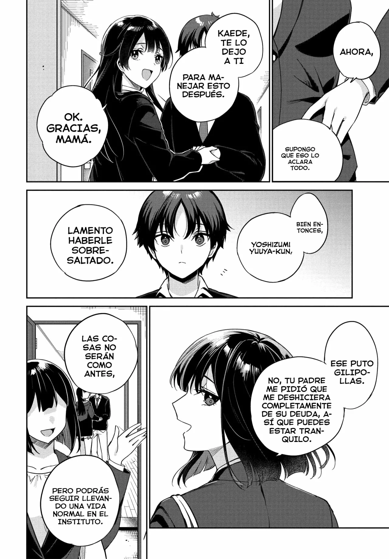 Voy a Vivir Contigo no porque mis Padres me Dejaron su Deuda, sino porque Me Gustas - Capítulo 1 - Página 46 - LectorTMOo