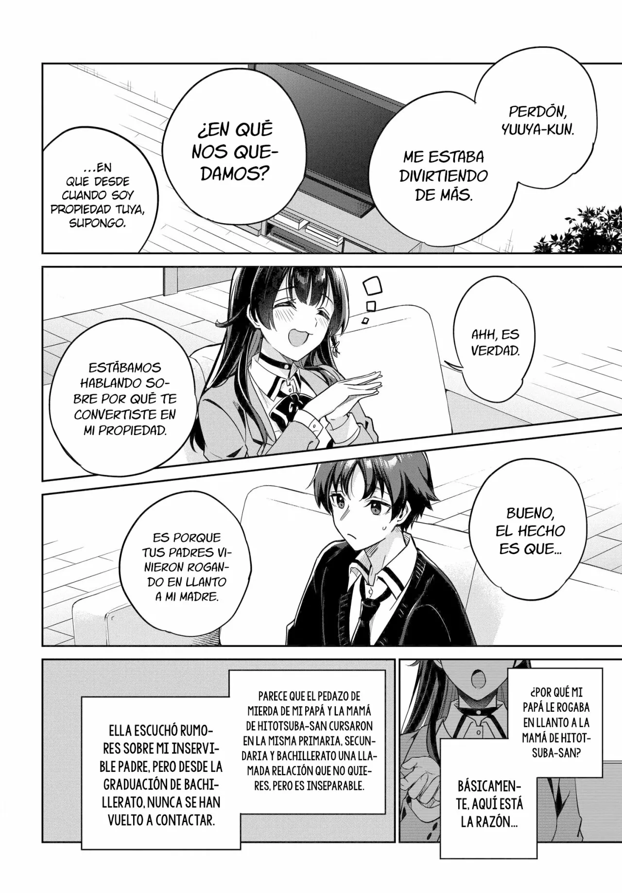 Voy a Vivir Contigo no porque mis Padres me Dejaron su Deuda, sino porque Me Gustas - Capítulo 2 - Página 7 - LectorTMOo