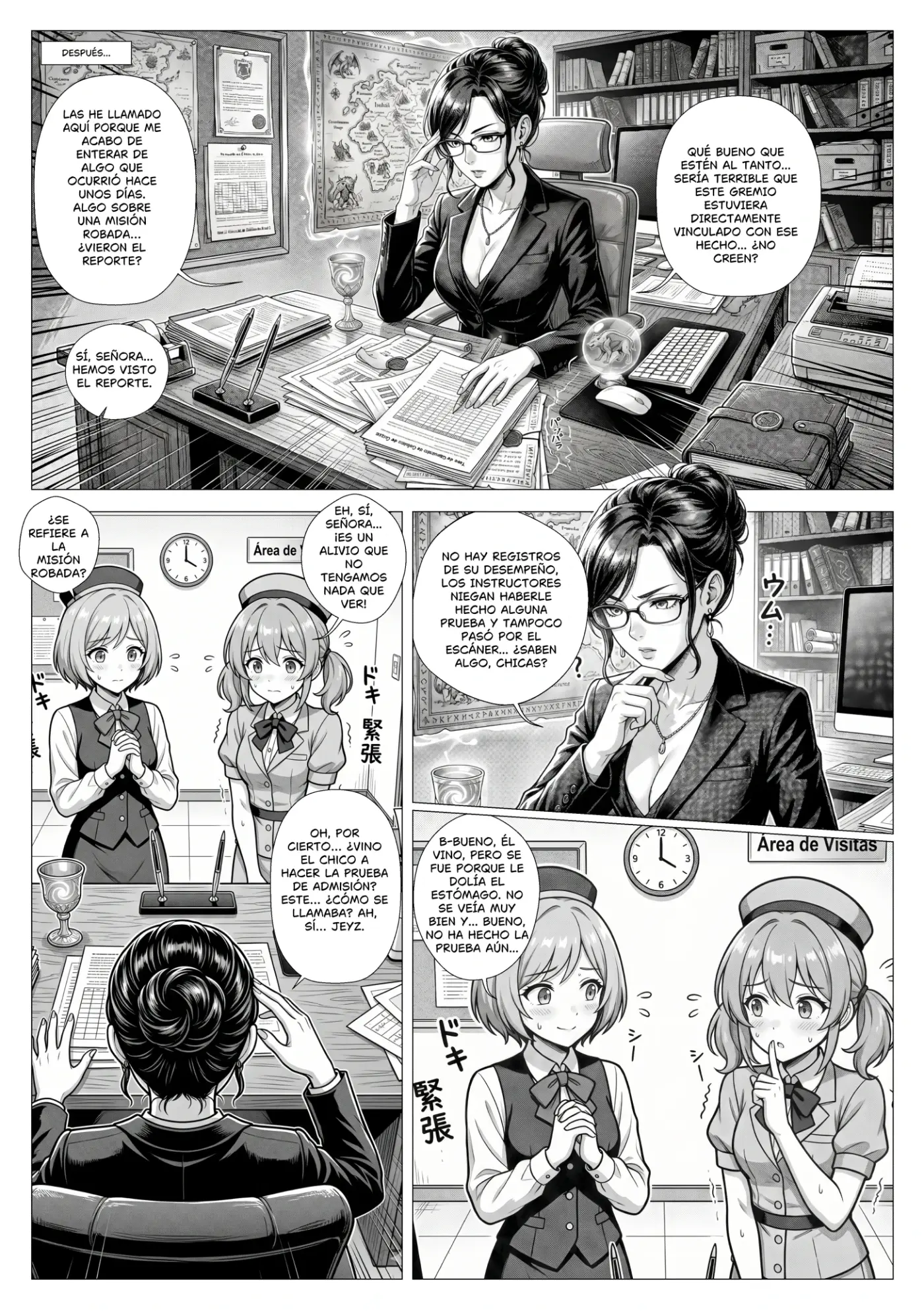 X-Caution | El Alquimista de Fuego que enamora a Todas sin querer Salvará al universo... o algo así! (Manga IA) - Capítulo 13 - Página 4 - LectorTMOo