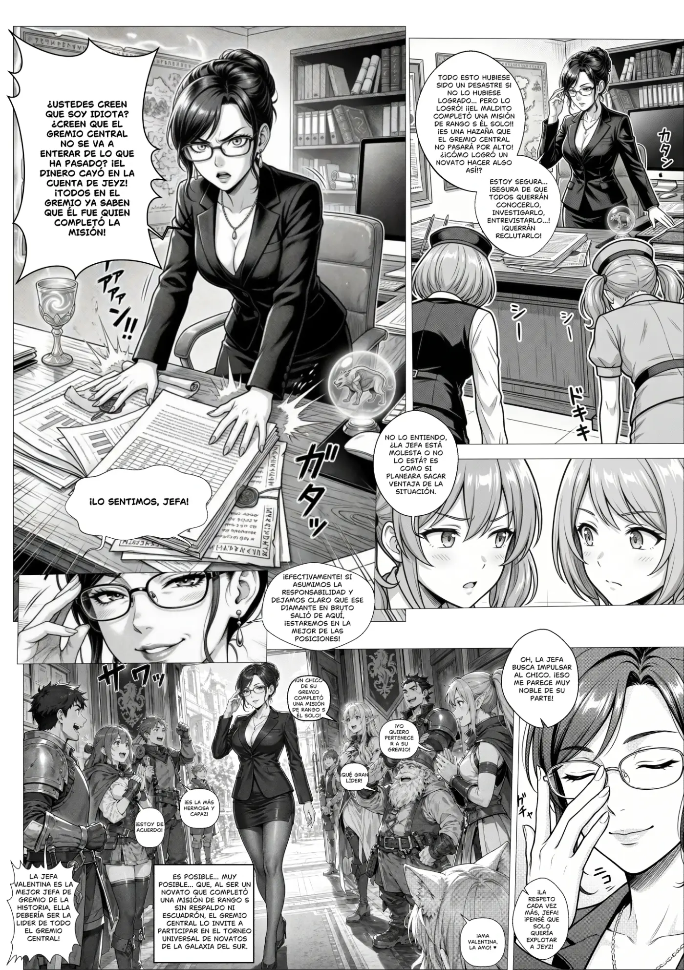 X-Caution | El Alquimista de Fuego que enamora a Todas sin querer Salvará al universo... o algo así! (Manga IA) - Capítulo 13 - Página 5 - LectorTMOo
