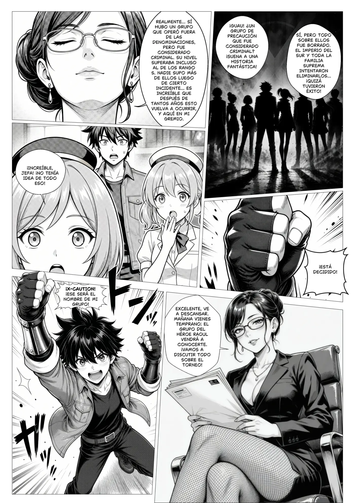 X-Caution | El Alquimista de Fuego que enamora a Todas sin querer Salvará al universo... o algo así! (Manga IA) - Capítulo 13 - Página 9 - LectorTMOo