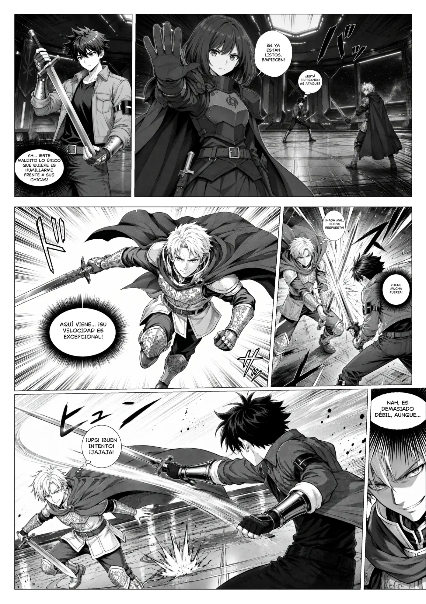 X-Caution | El Alquimista de Fuego que enamora a Todas sin querer Salvará al universo... o algo así! (Manga IA) - Capítulo 13 - Página 20 - LectorTMOo