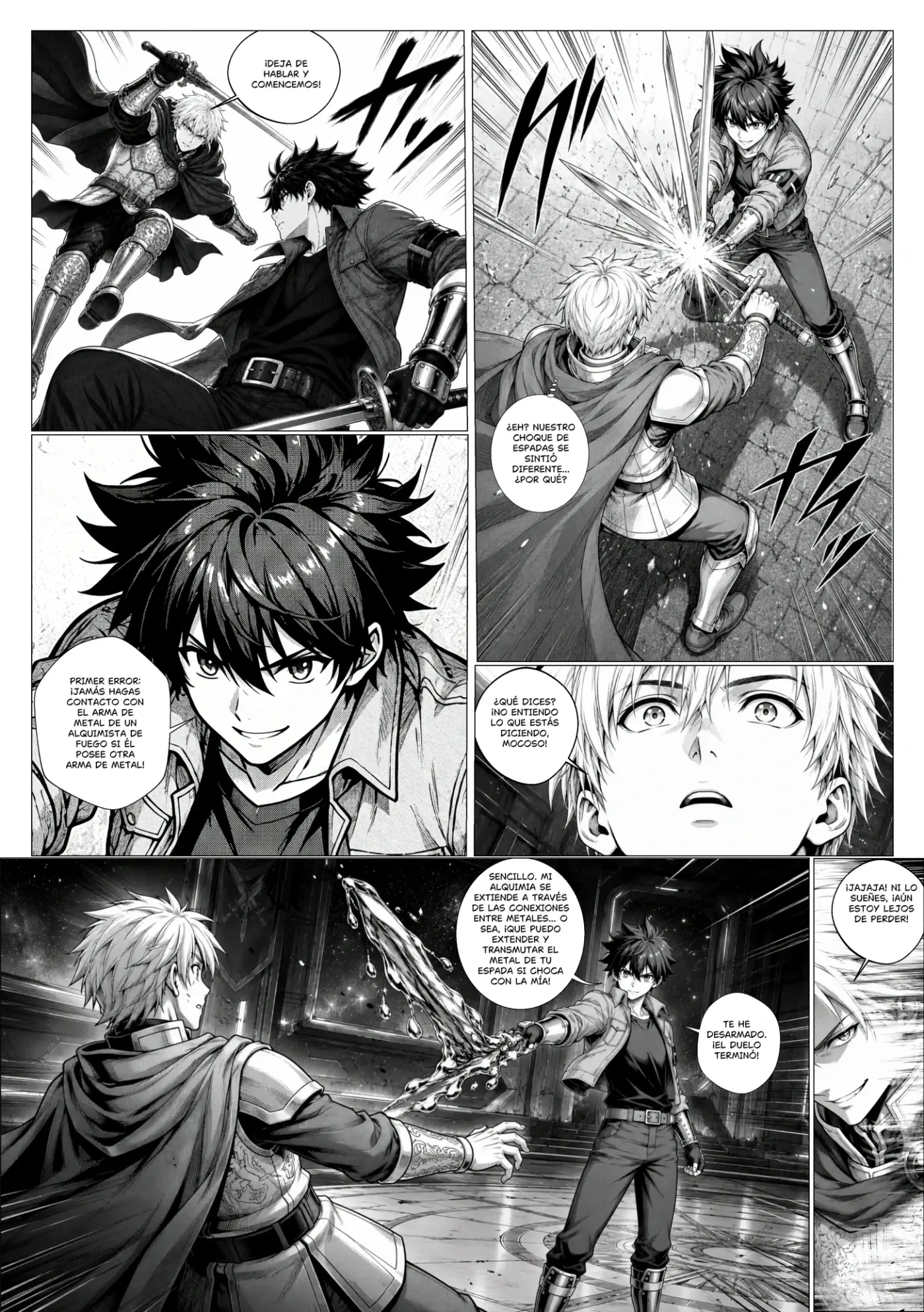 X-Caution | El Alquimista de Fuego que enamora a Todas sin querer Salvará al universo... o algo así! (Manga IA) - Capítulo 13 - Página 23 - LectorTMOo