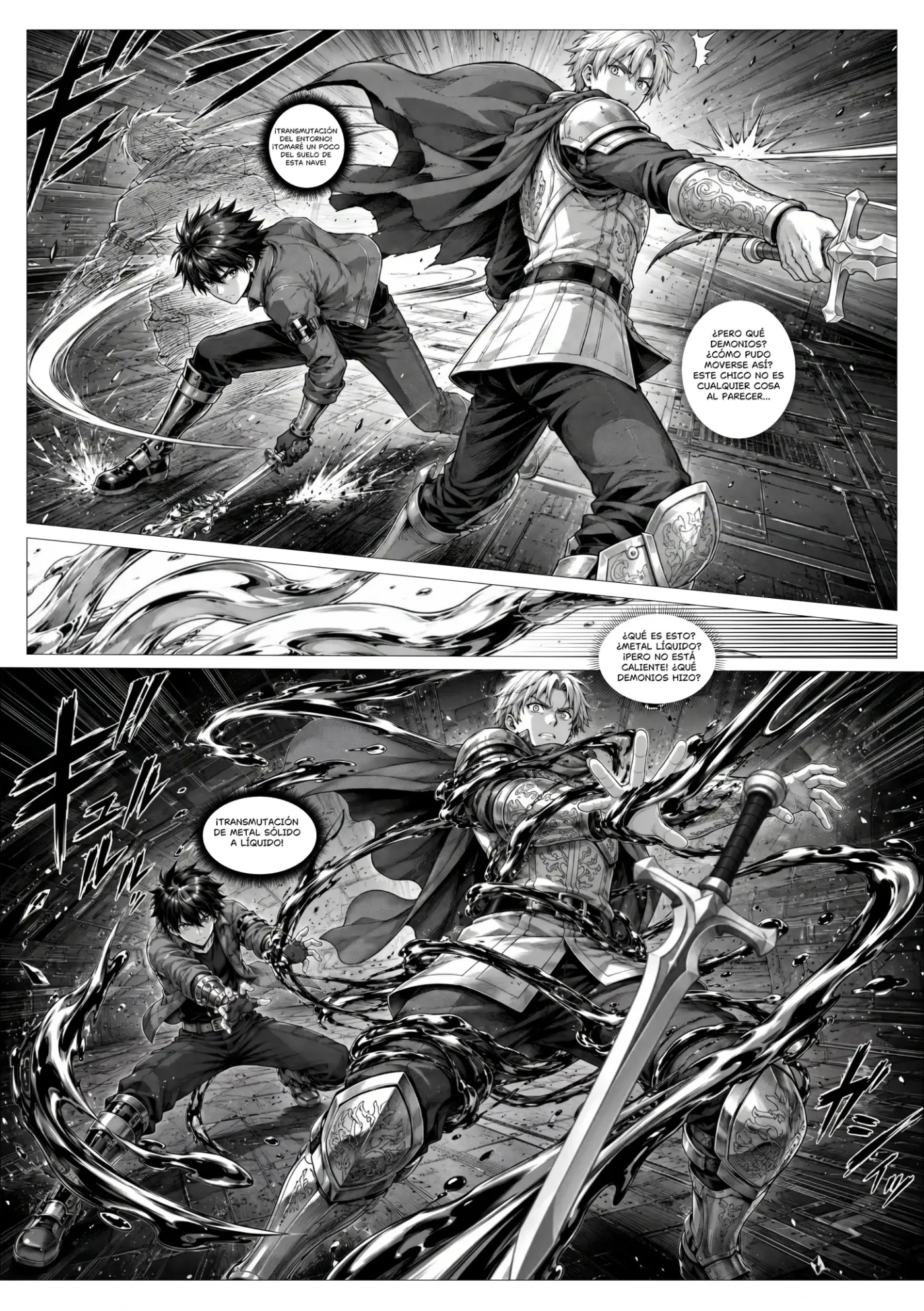 X-Caution | El Alquimista de Fuego que enamora a Todas sin querer Salvará al universo... o algo así! (Manga IA) - Capítulo 13 - Página 25 - LectorTMOo