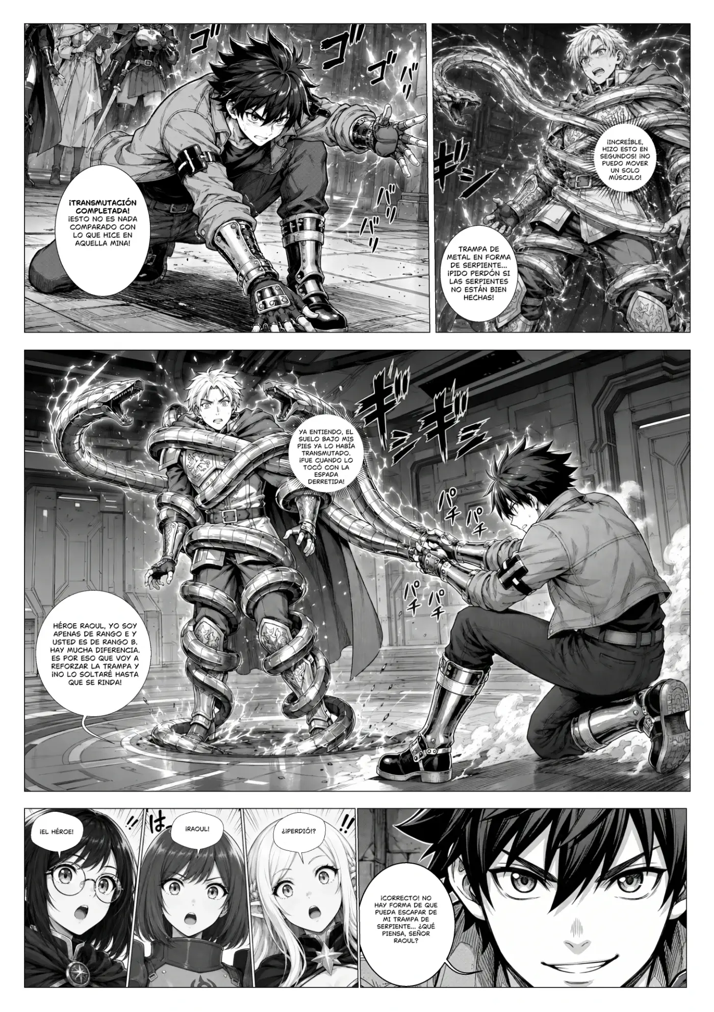 X-Caution | El Alquimista de Fuego que enamora a Todas sin querer Salvará al universo... o algo así! (Manga IA) - Capítulo 13 - Página 26 - LectorTMOo