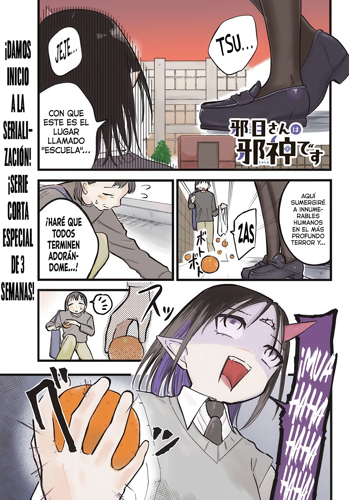 Yokoshimame-san wa Jashin Desu - Capítulo 1 - Página 2 - LectorTMOo