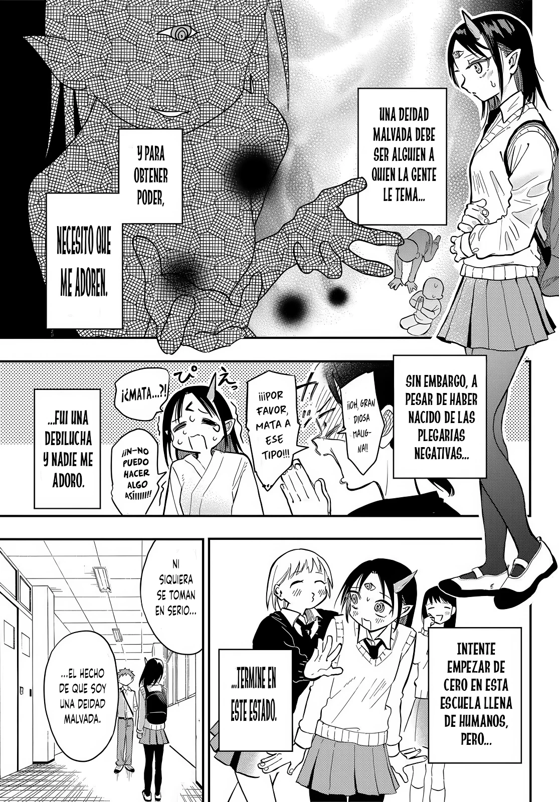 Yokoshimame-san wa Jashin Desu - Capítulo 1 - Página 20 - LectorTMOo