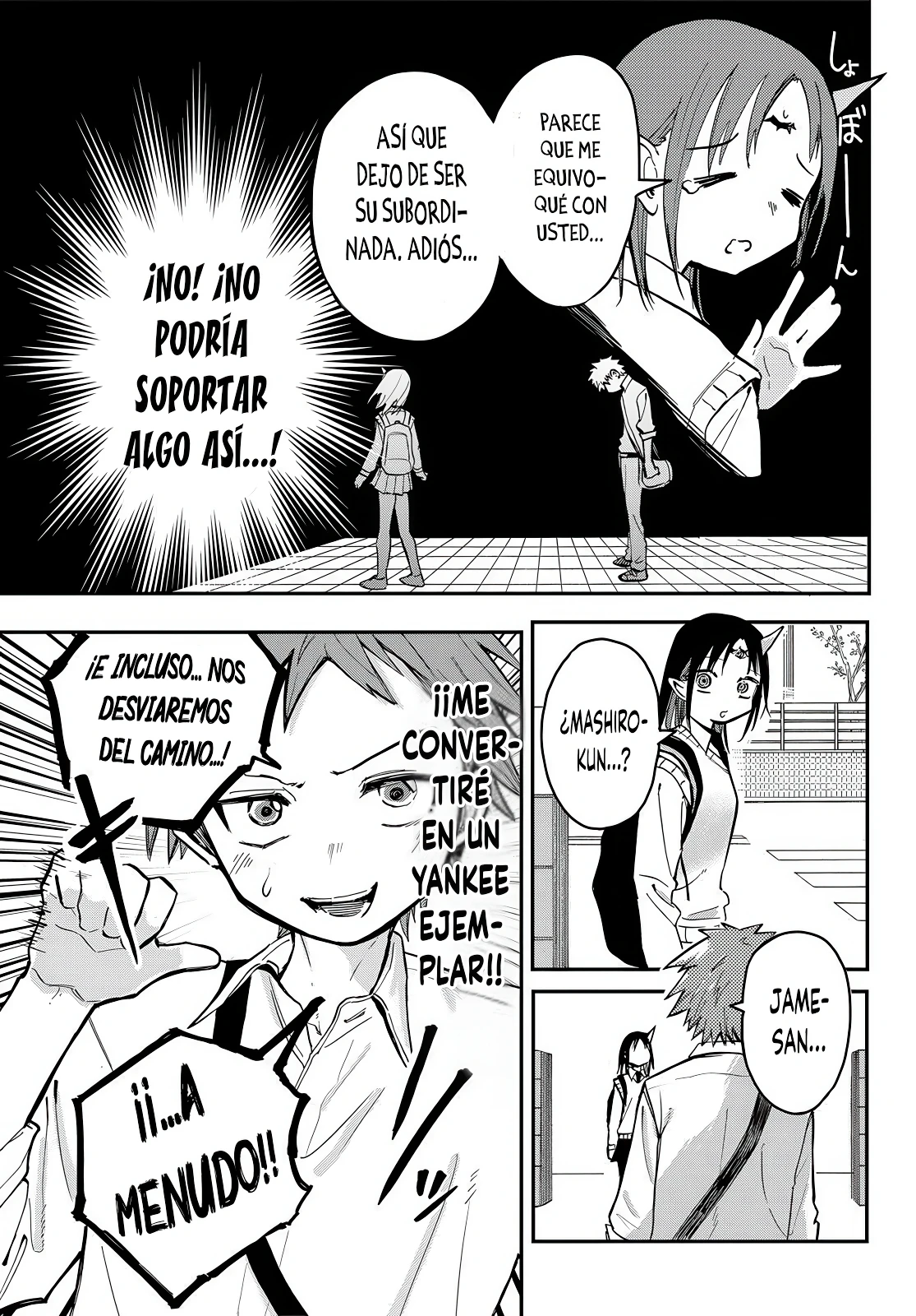 Yokoshimame-san wa Jashin Desu - Capítulo 1 - Página 35 - LectorTMOo
