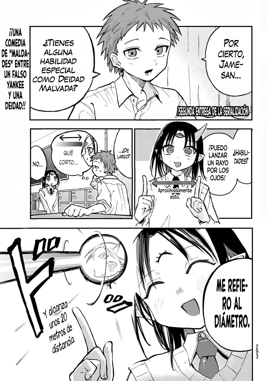 Yokoshimame-san wa Jashin Desu - Capítulo 2 - Página 2 - LectorTMOo