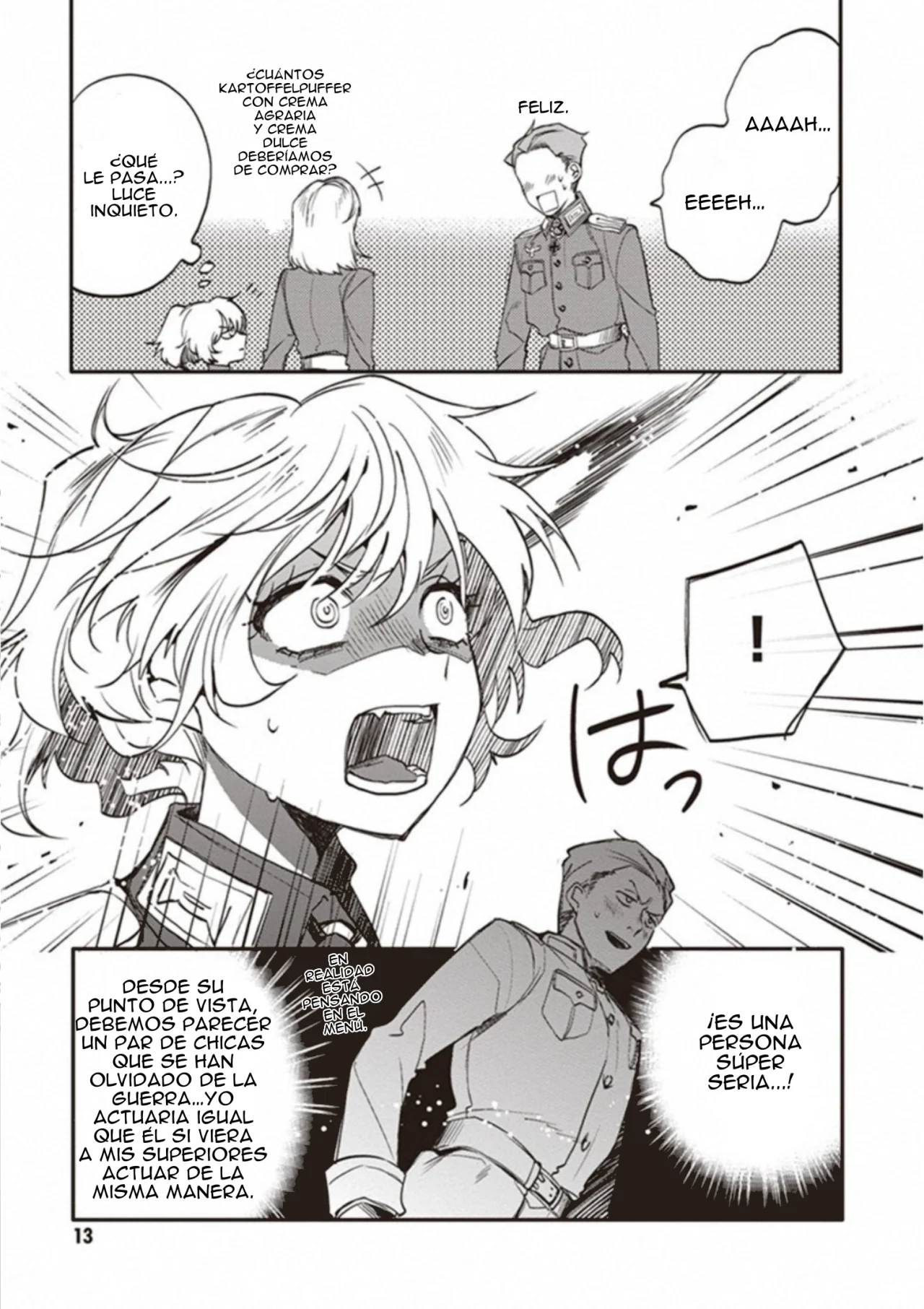 Youjo Senki Shokudou capítulo 1 página 12