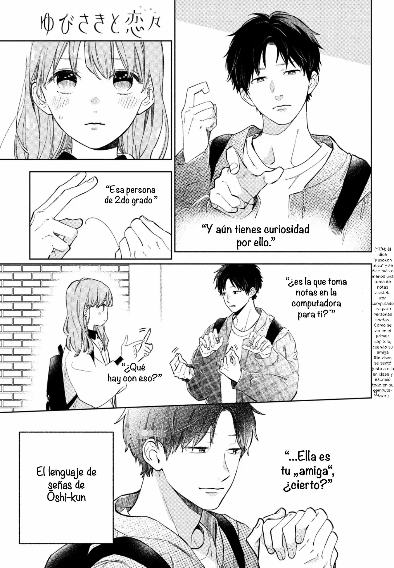 Yubisaki to Renren - Capítulo 3 - Página 8 - LectorTMOo