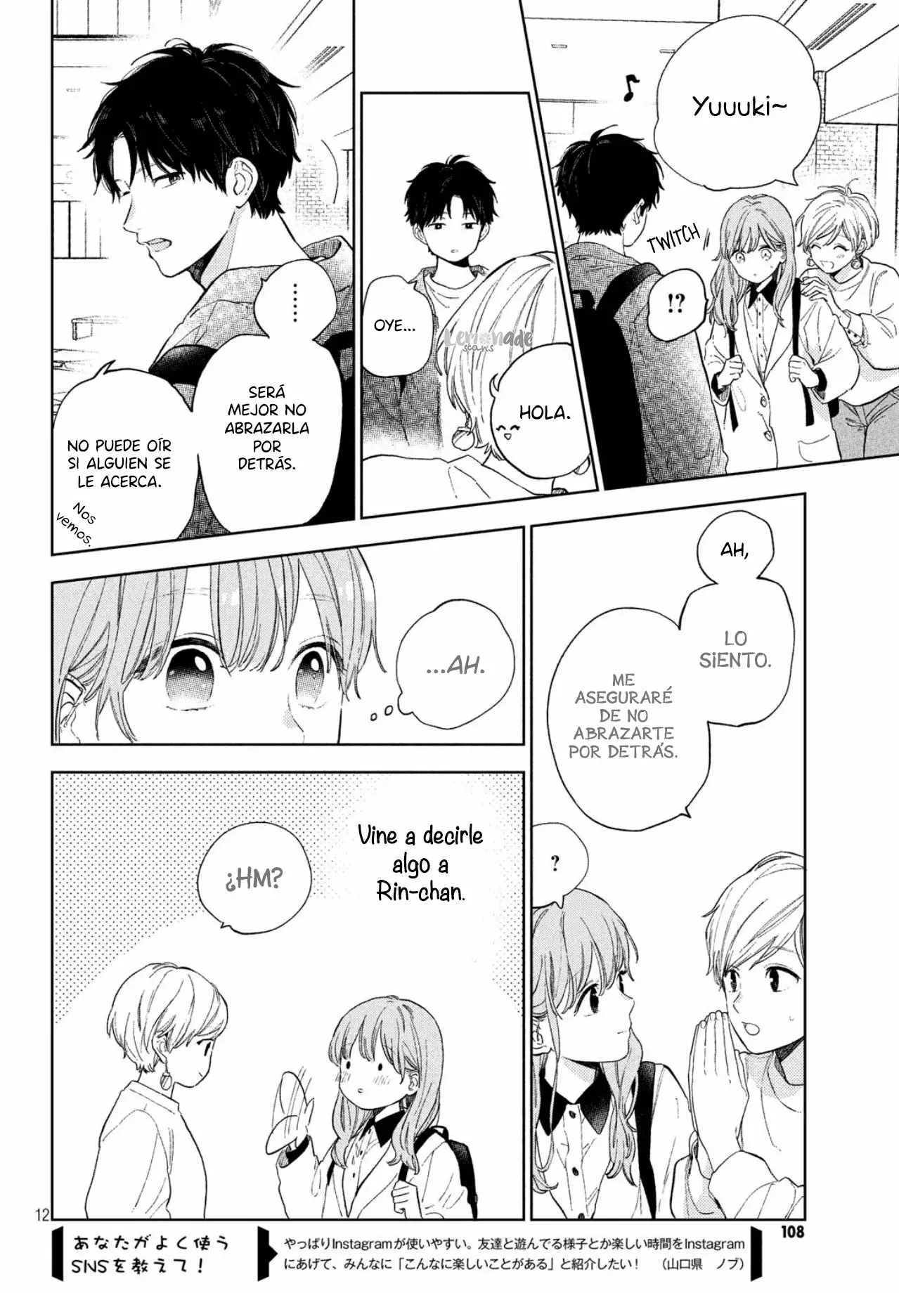 Yubisaki to Renren - Capítulo 3 - Página 15 - LectorTMOo