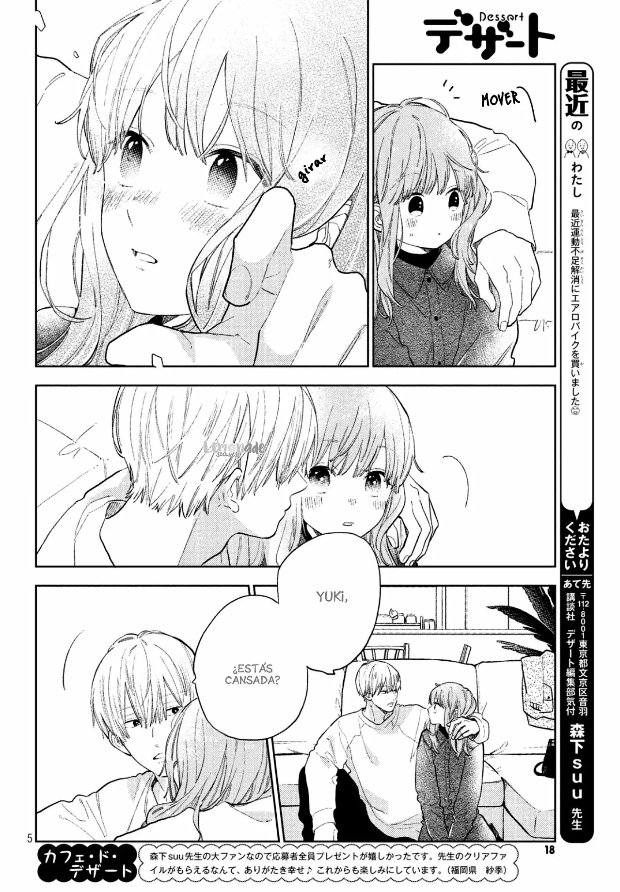 Yubisaki to Renren - Capítulo 7 - Página 5 - LectorTMOo
