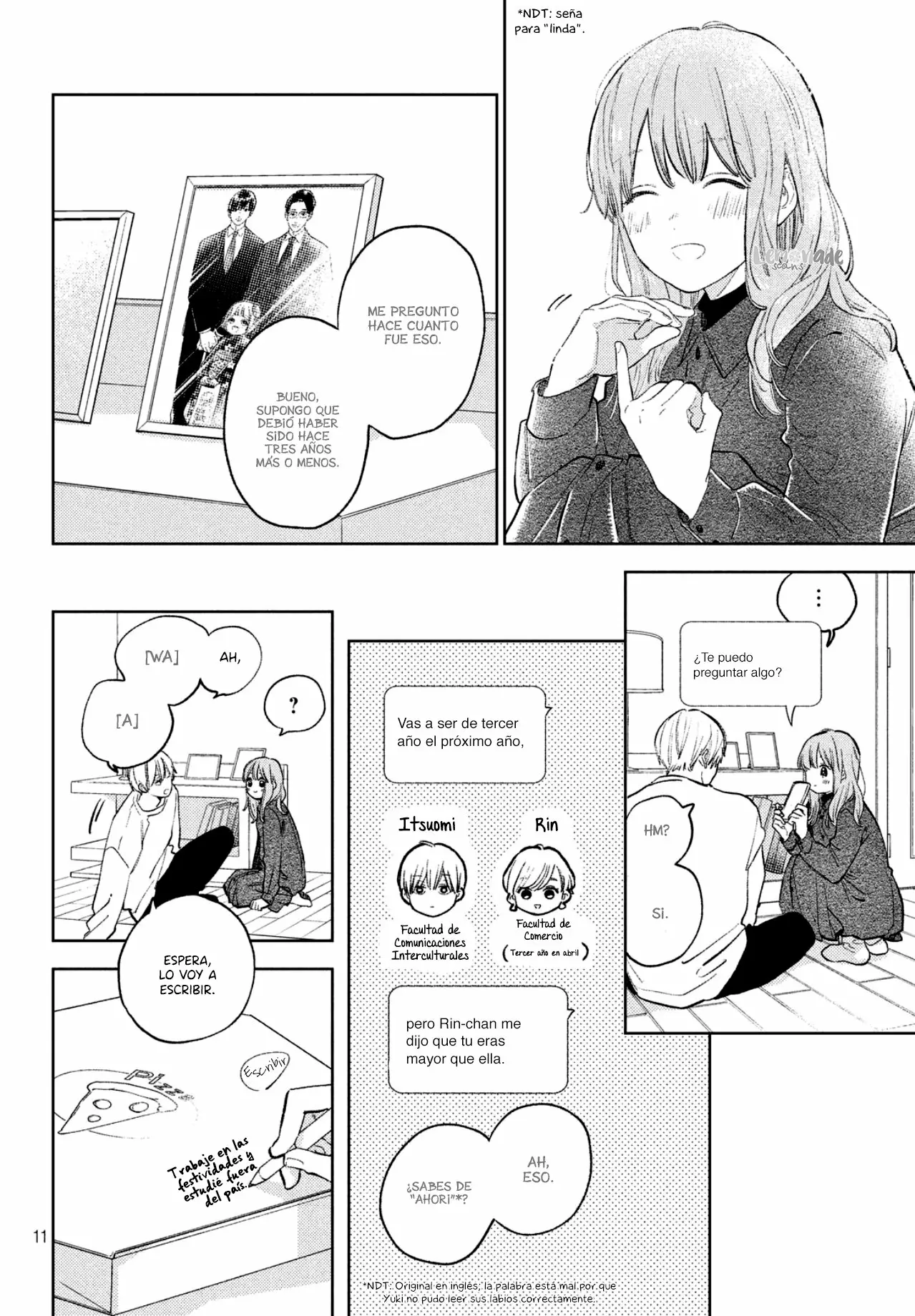 Yubisaki to Renren - Capítulo 7 - Página 11 - LectorTMOo