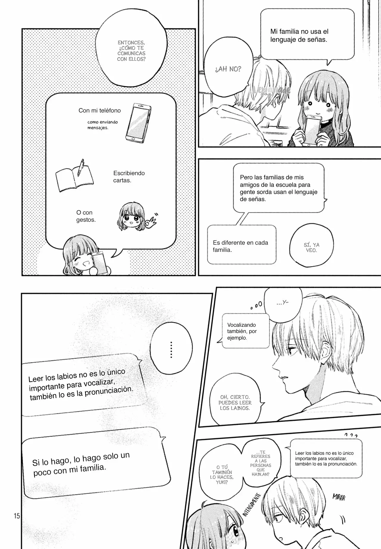 Yubisaki to Renren - Capítulo 7 - Página 15 - LectorTMOo