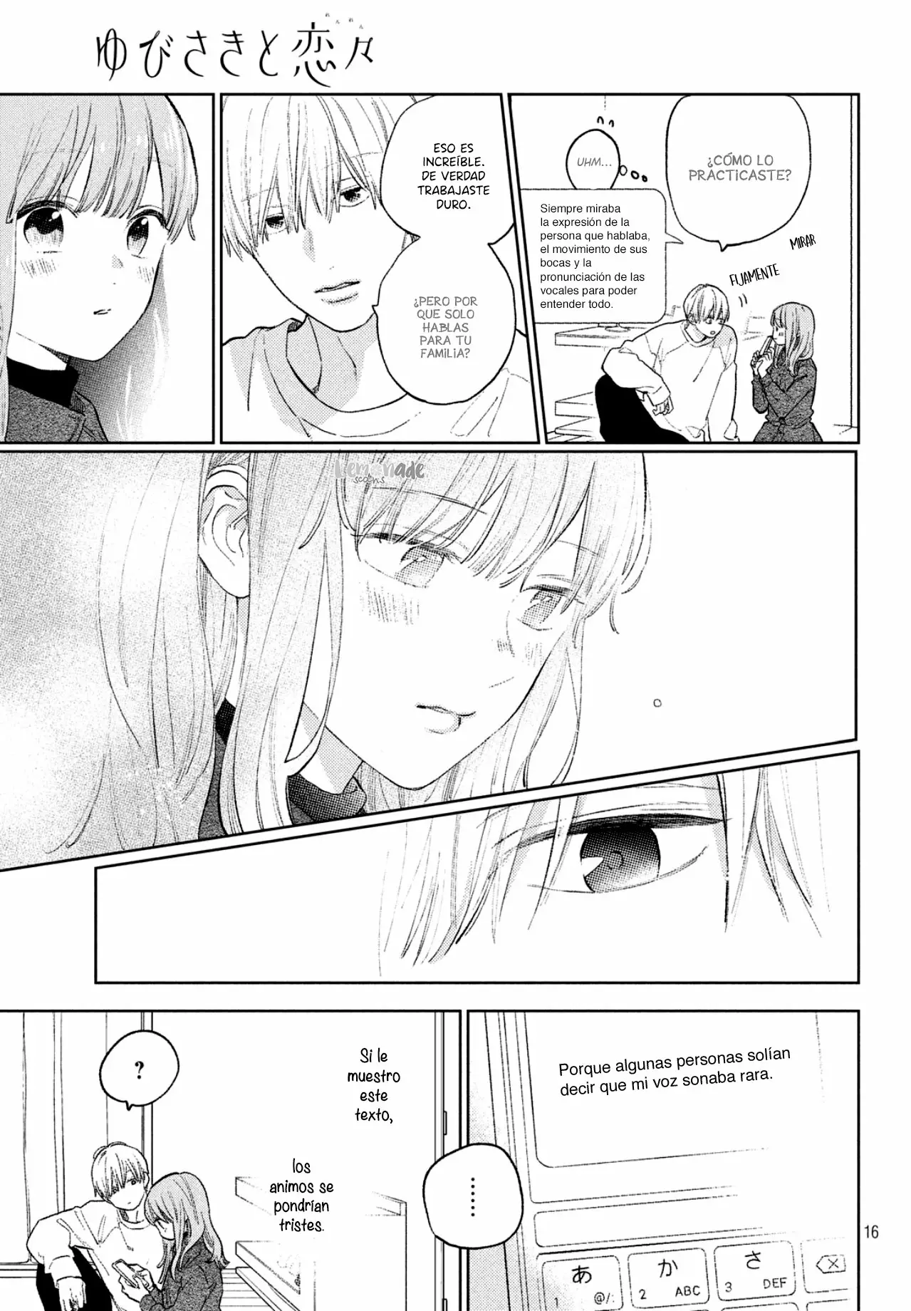 Yubisaki to Renren - Capítulo 7 - Página 16 - LectorTMOo