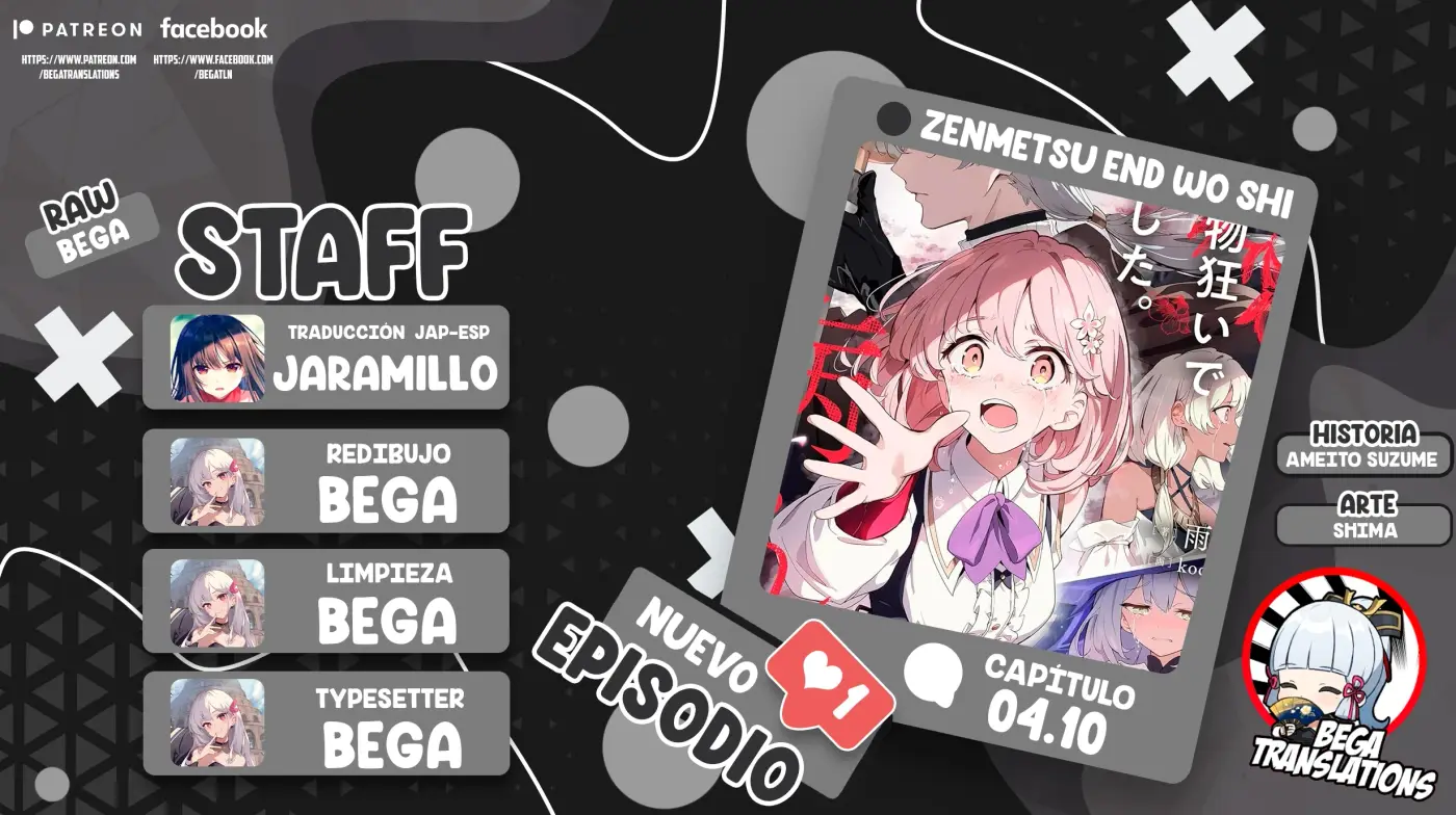 Zenmetsu End wo Shi ni Monogurui de Kaihi shita. Party ga Yanda. - Capítulo 4.1 - Página 1 - LectorTMOo