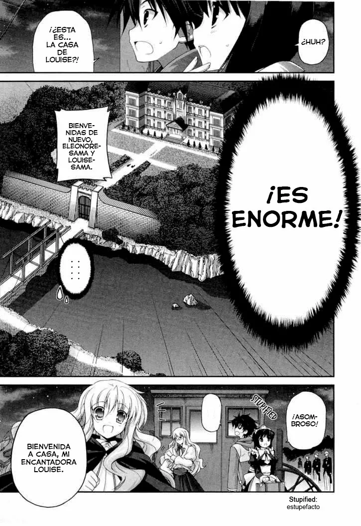 Zero no tsukaima capítulo 1 página 17
