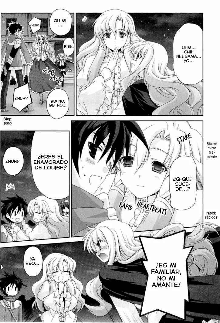 Zero no tsukaima capítulo 1 página 19
