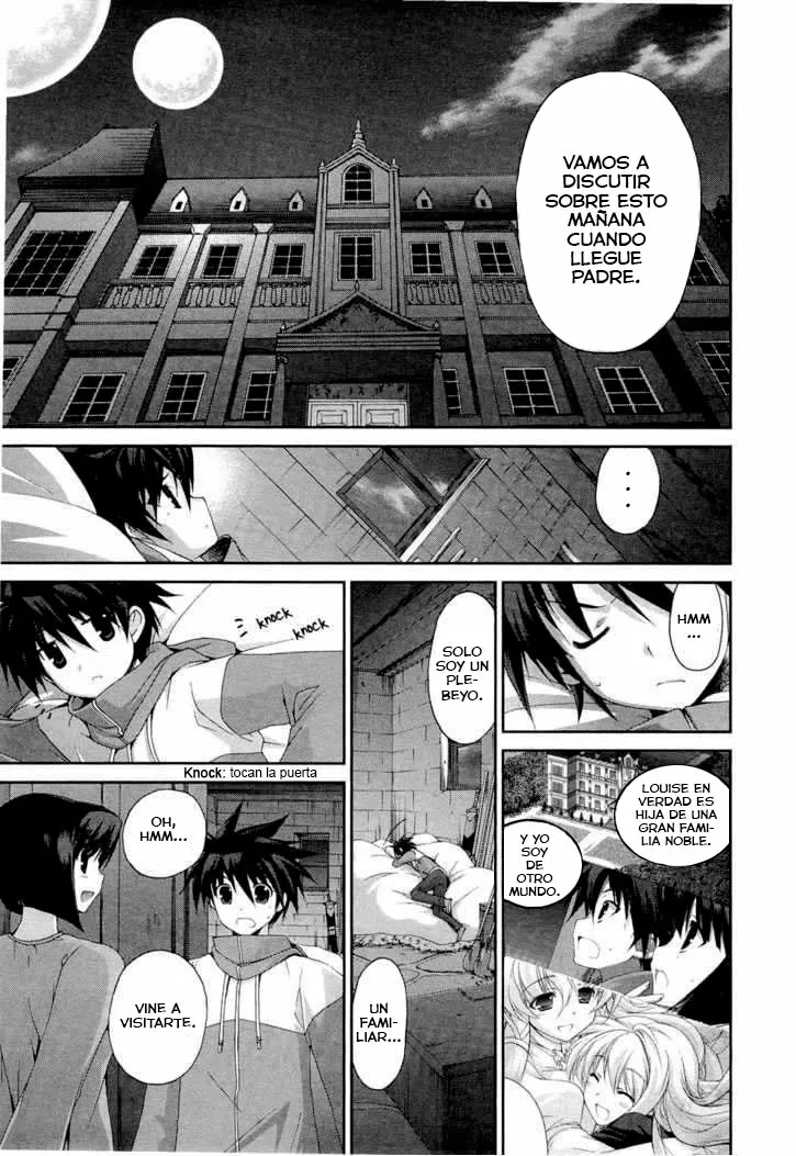 Zero no tsukaima capítulo 1 página 23