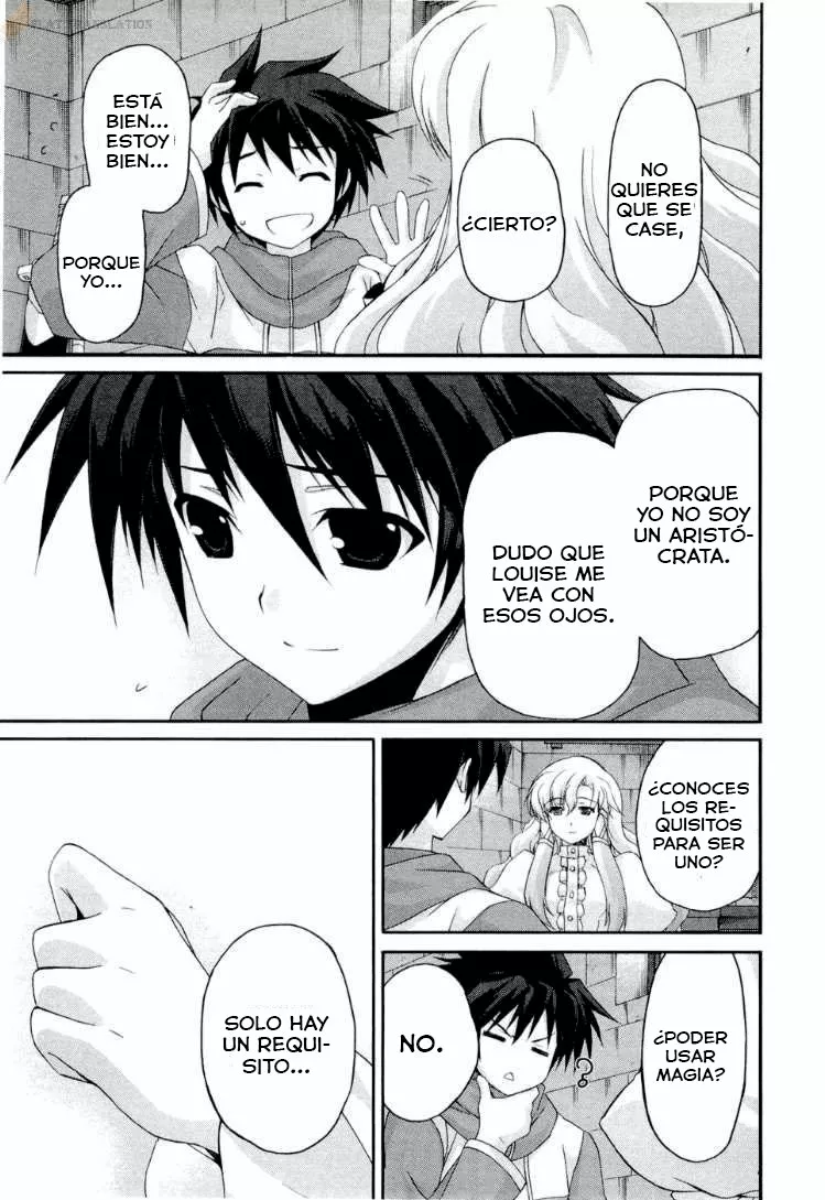 Zero no tsukaima capítulo 2 página 22