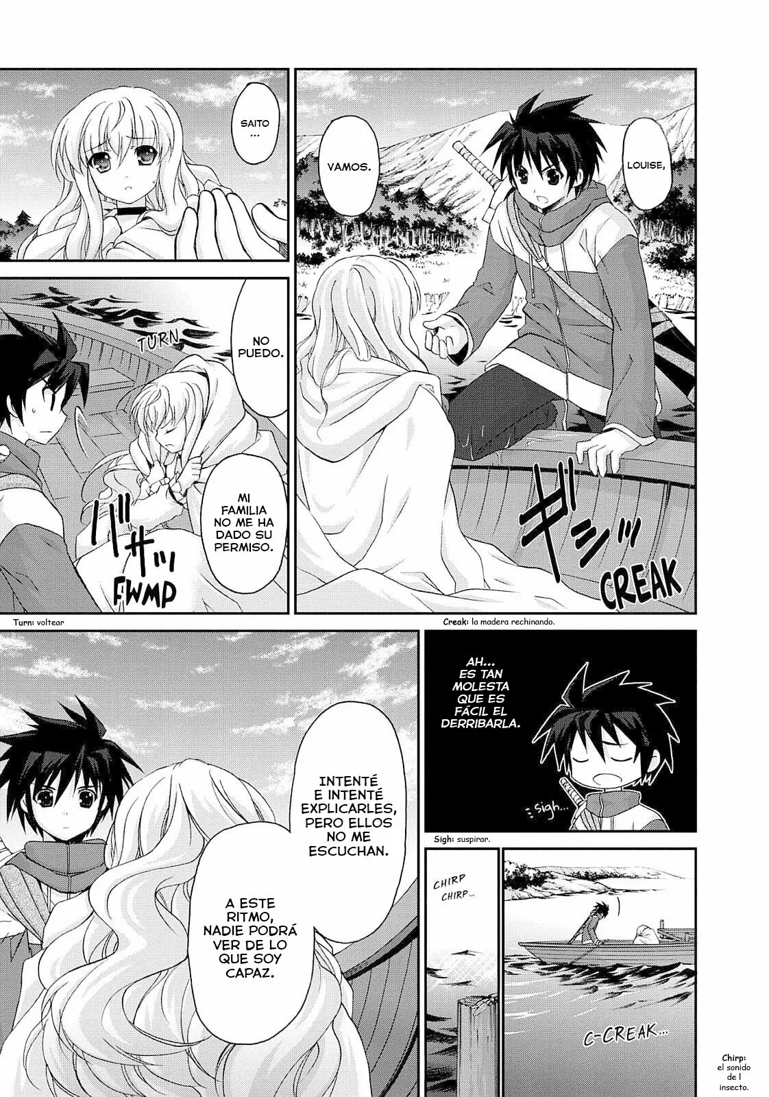 Zero no tsukaima capítulo 3 página 4