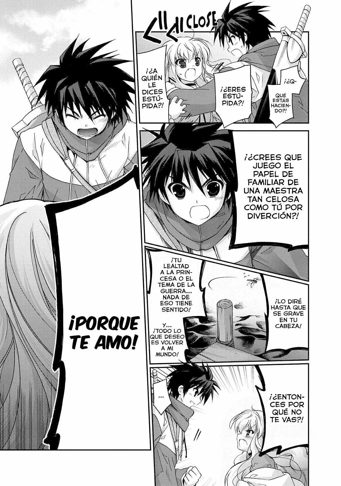 Zero no tsukaima capítulo 3 página 6