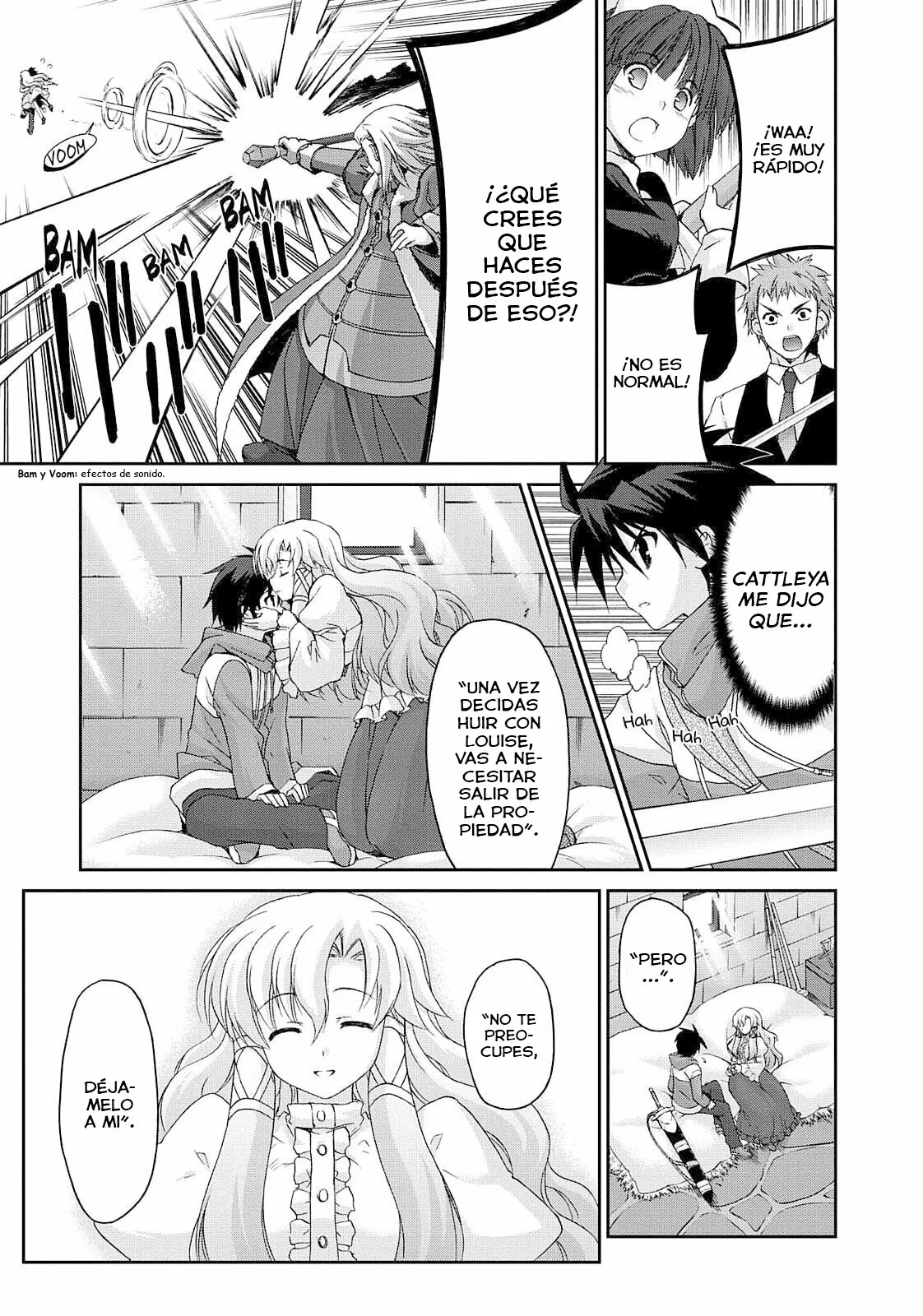 Zero no tsukaima capítulo 3 página 16