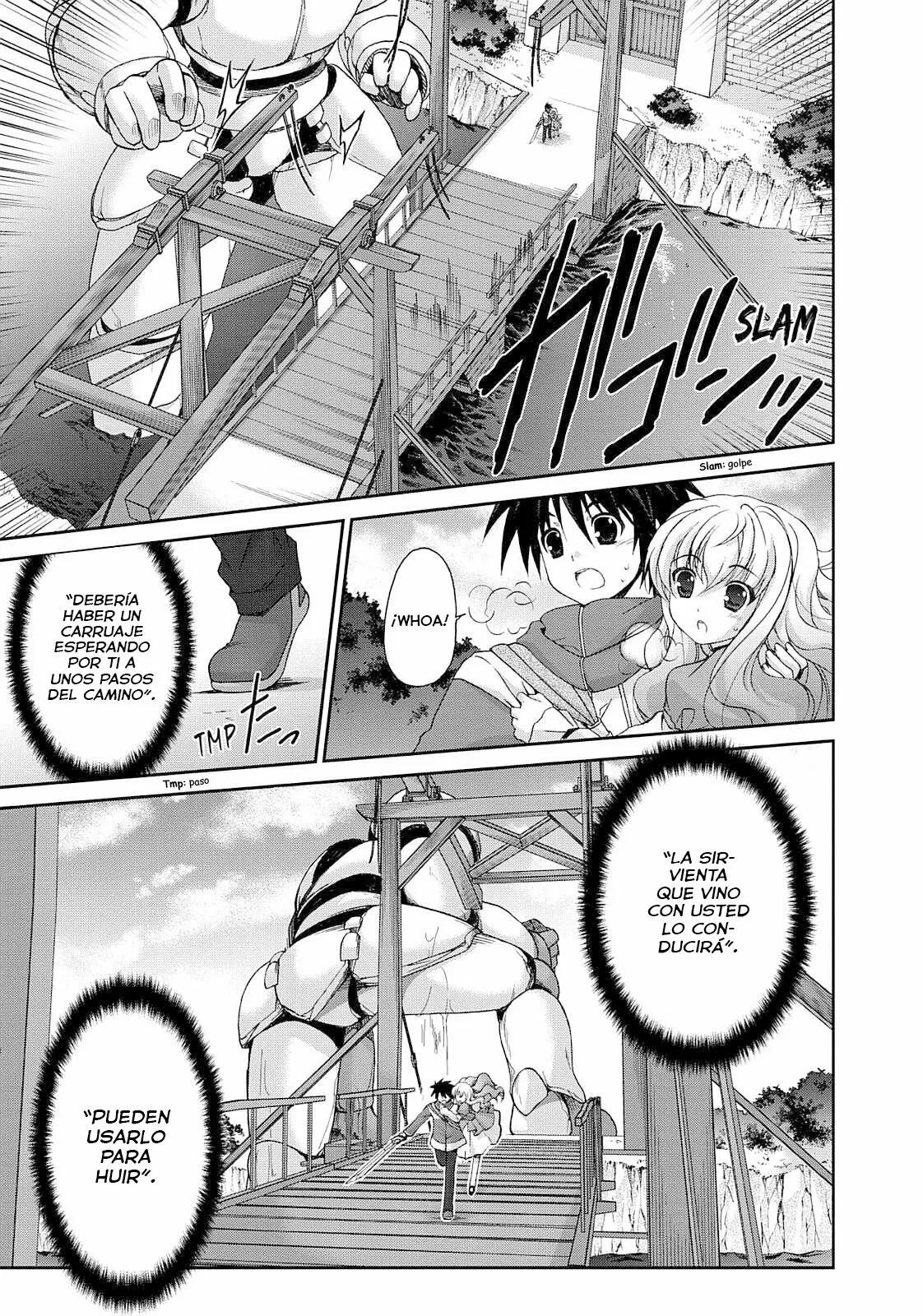 Zero no tsukaima capítulo 3 página 18