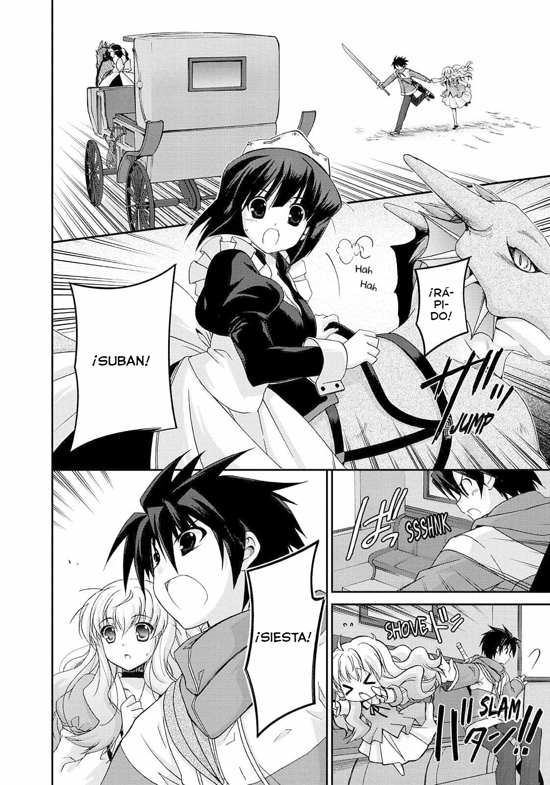 Zero no tsukaima capítulo 3 página 19