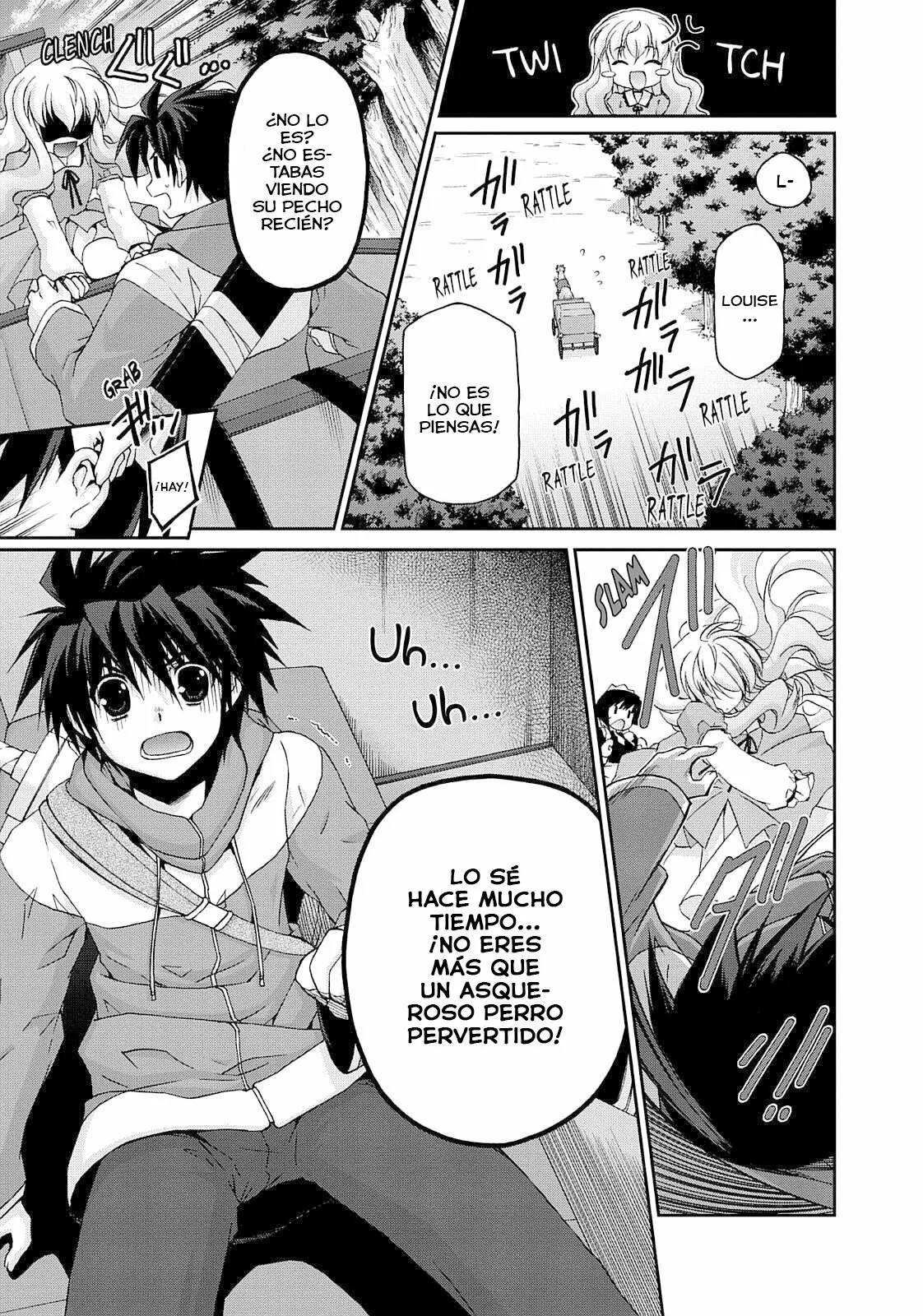 Zero no tsukaima capítulo 3 página 24