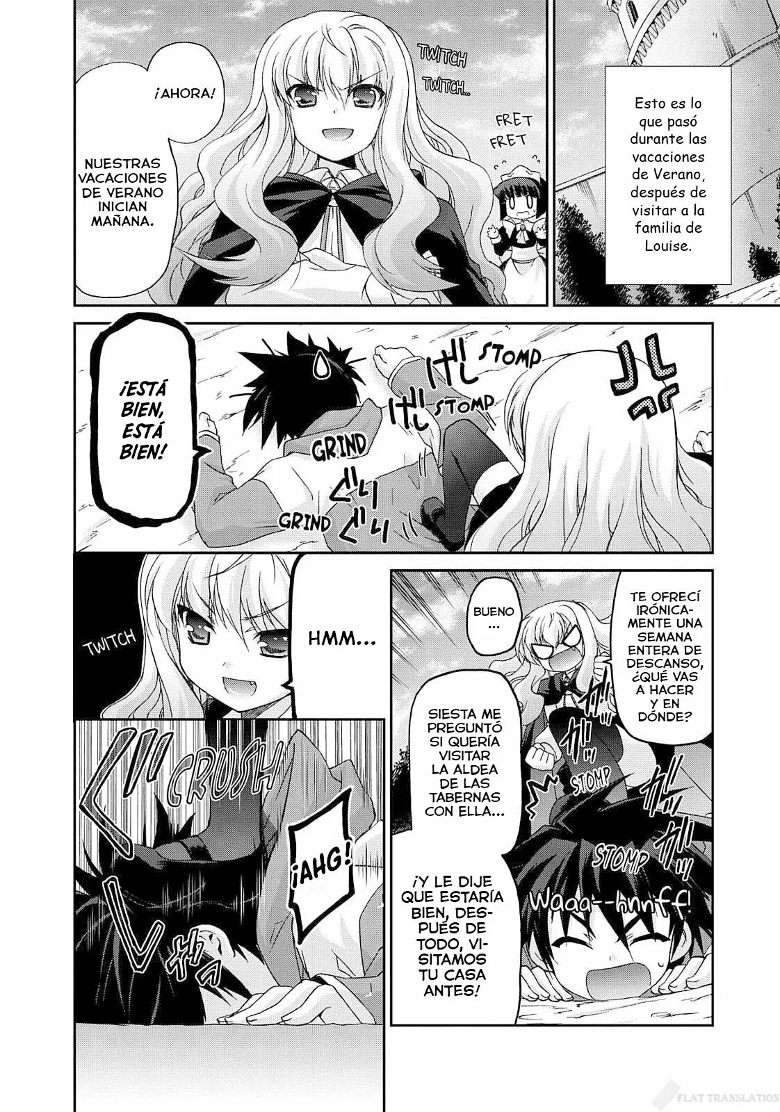 Zero no tsukaima capítulo 4 página 3