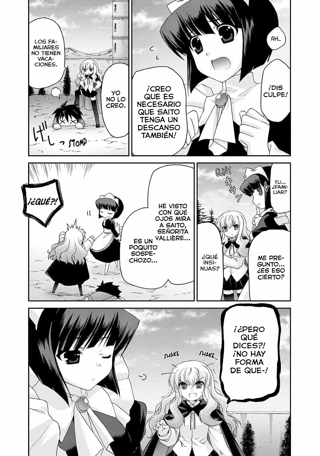 Zero no tsukaima capítulo 4 página 4