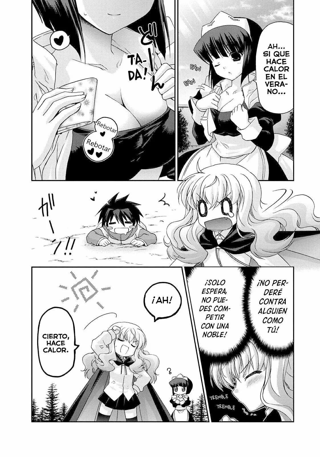 Zero no tsukaima capítulo 4 página 5