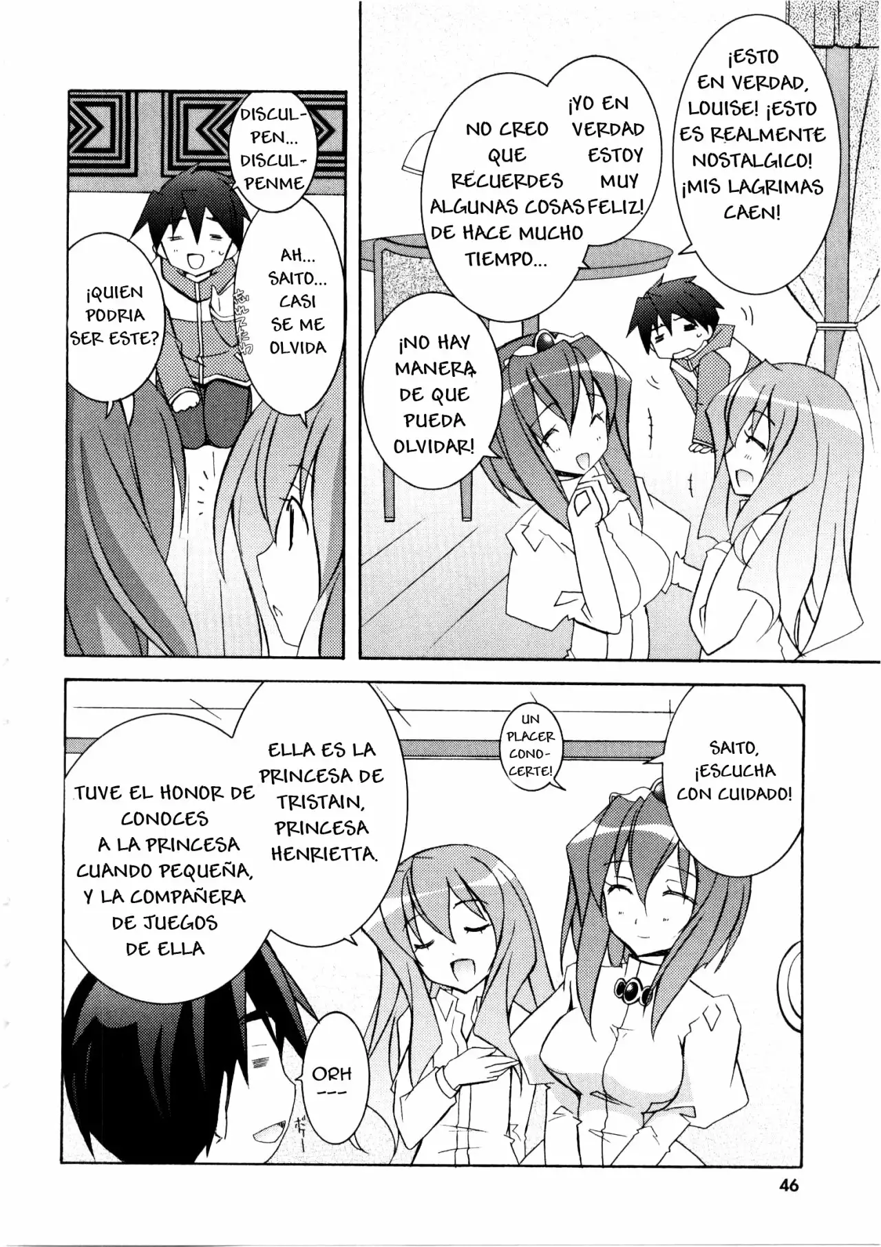 Zero no tsukaima capítulo 13 página 10