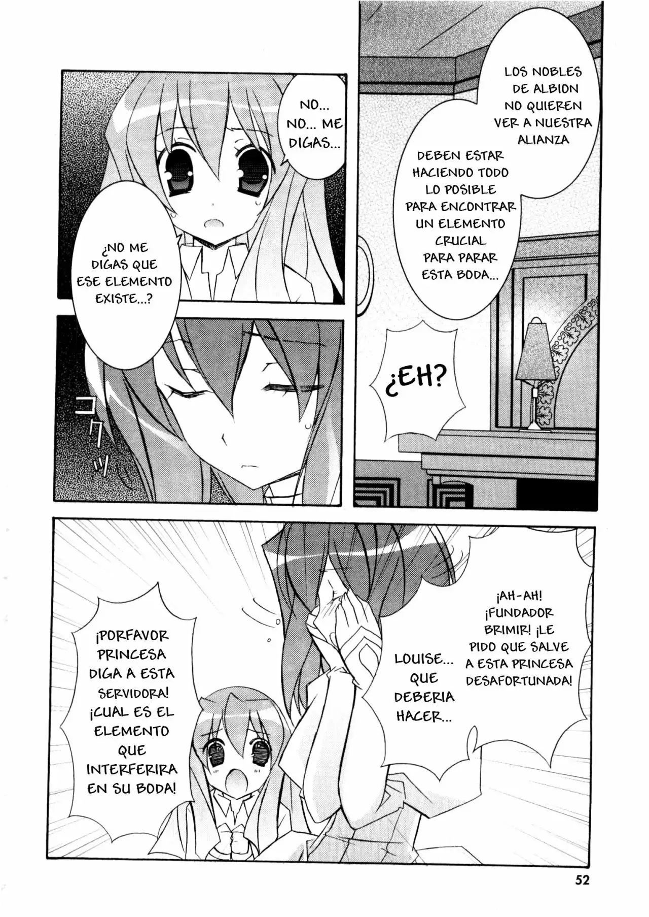 Zero no tsukaima capítulo 13 página 16