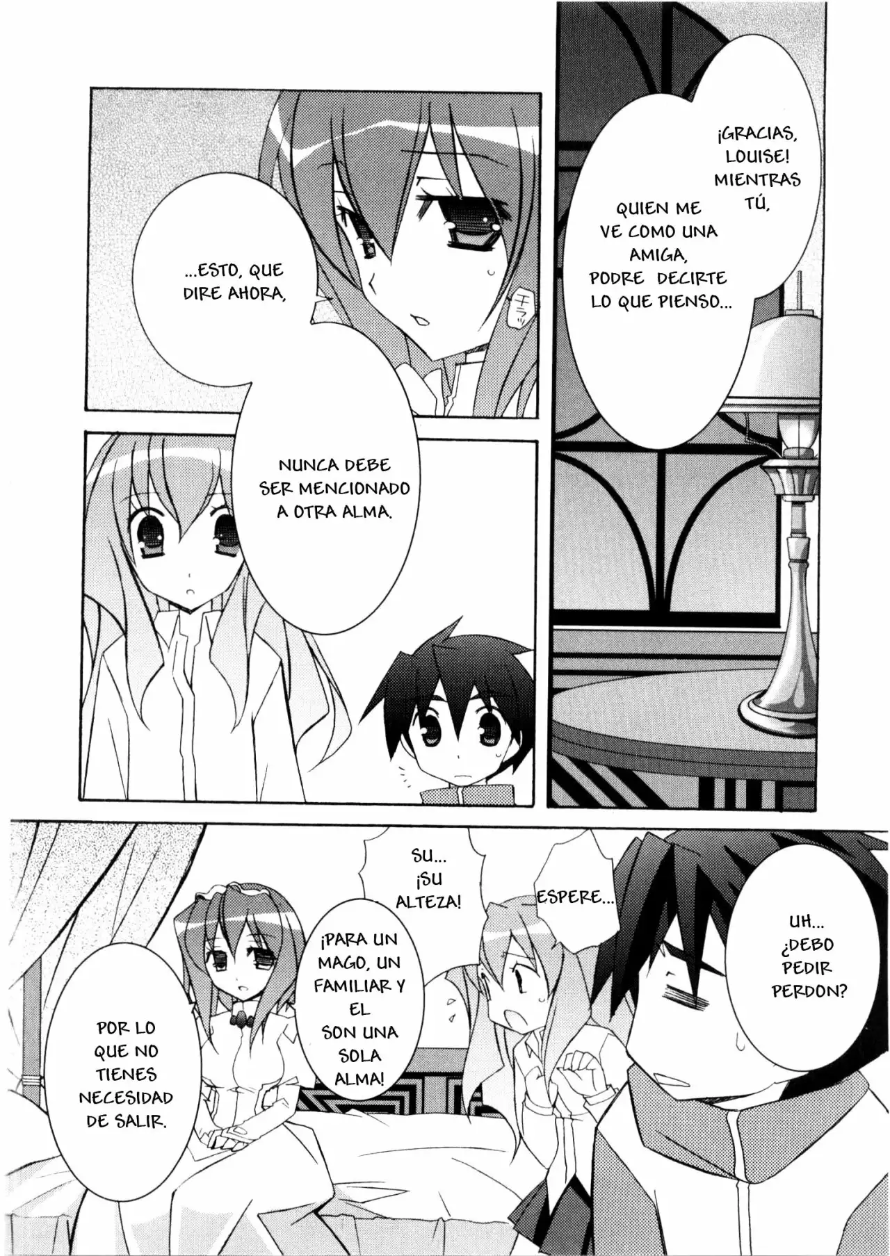 Zero no tsukaima capítulo 13 página 18