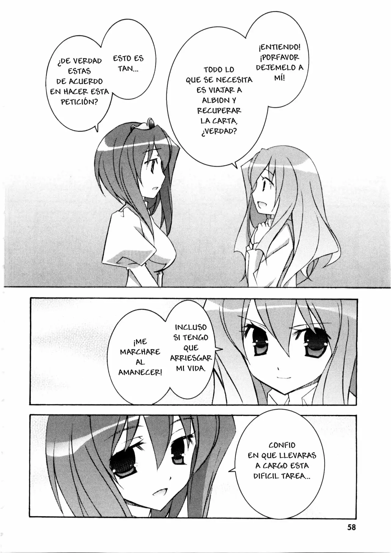 Zero no tsukaima capítulo 13 página 22